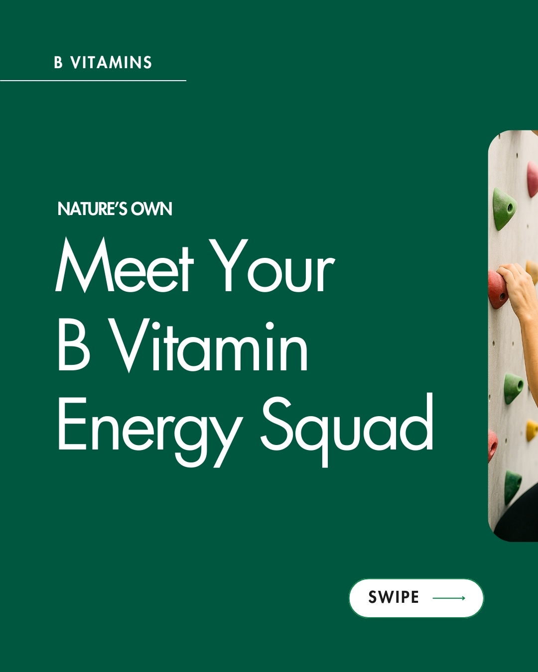 Meet Your B Vitamin Energy Squad!... - Nature's Own Australia | Facebook
