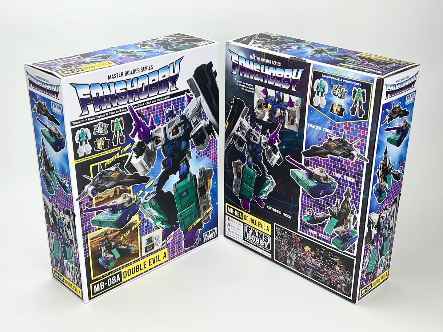 See our biggest packaging box - MB-08A DOUBLE EVIL A!! The size is