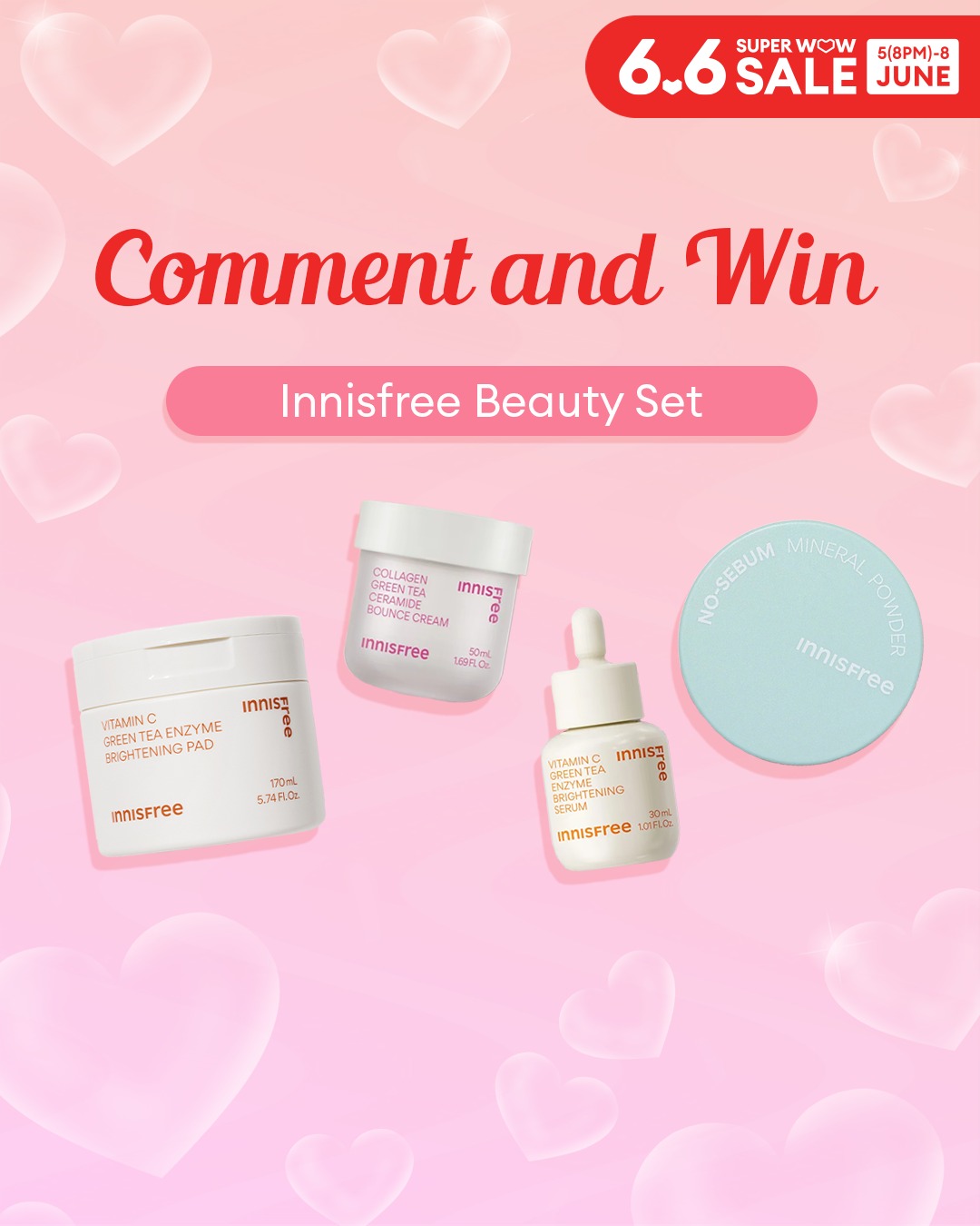 Lazada - [Score an Innisfree Beauty Set worth $153] How?...