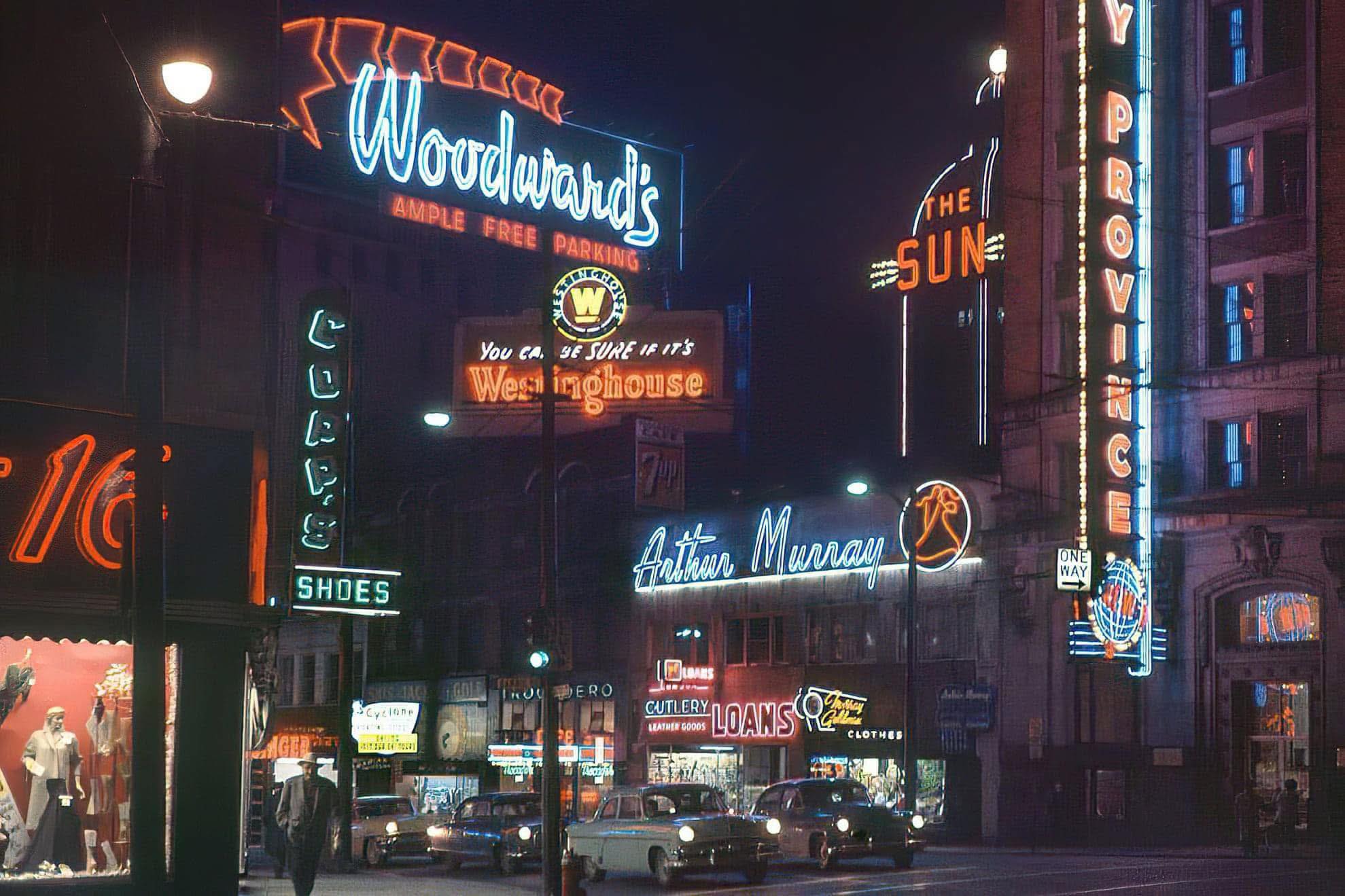 Old - Vancouver in the 1950s. credit: Fred Herzog | Facebook