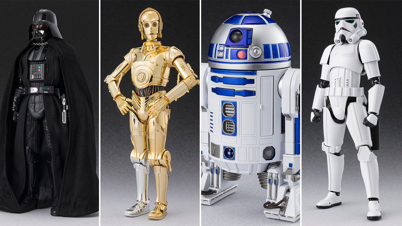 S.H. Figuarts R2D2 and C3PO revealed