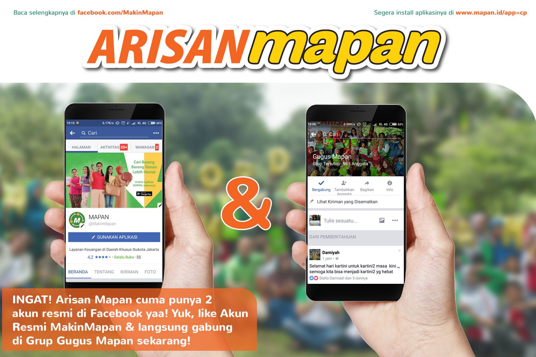 Arisan Mapan - INGAT!! ARISAN MAPAN CUMA PUNYA 2 AKUN FB... | Facebook
