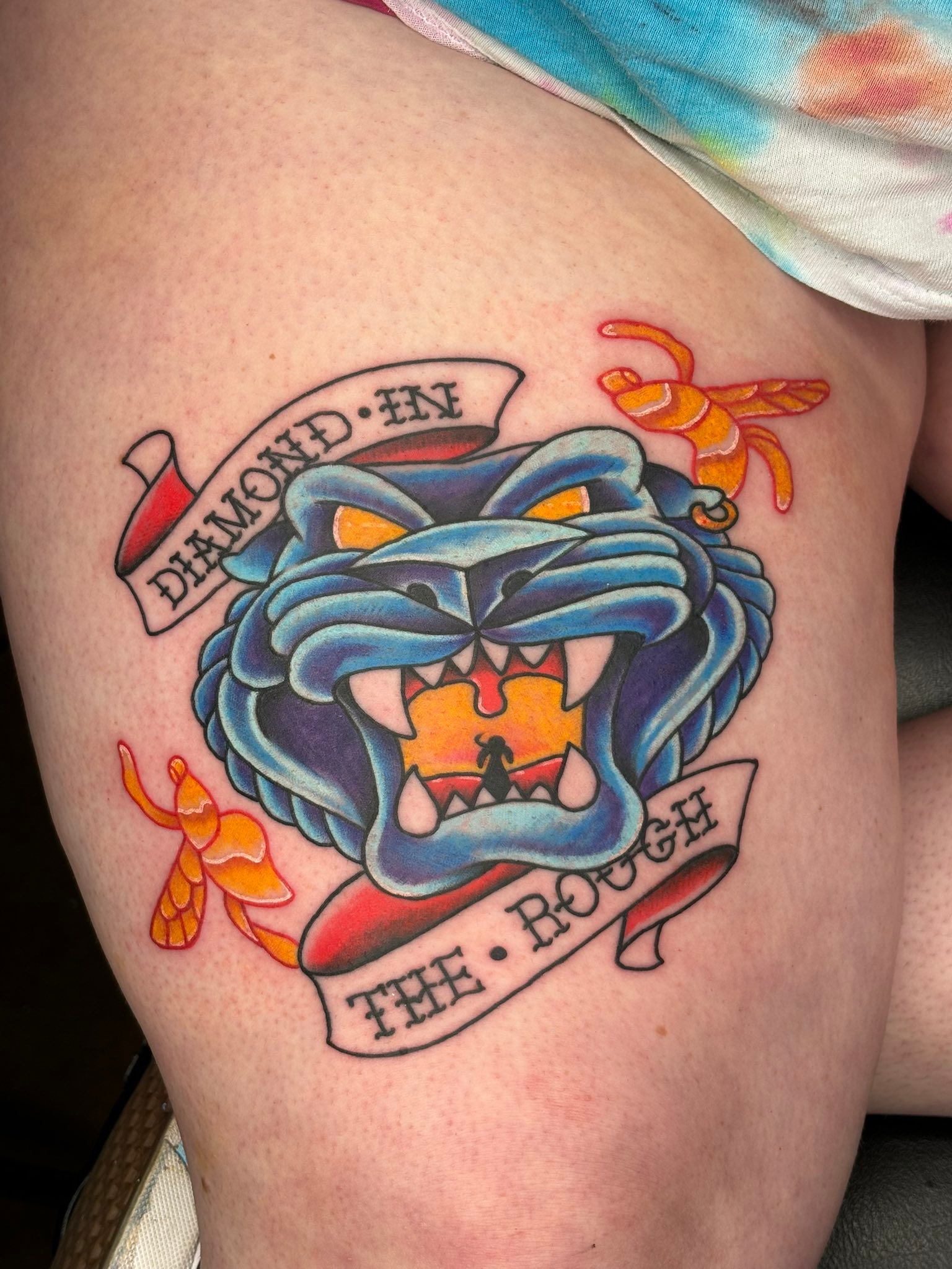 American traditional tattoo artist and machine builder