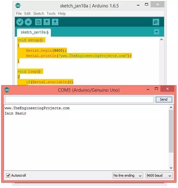 How to do Arduino Serial... - The Engineering Projects
