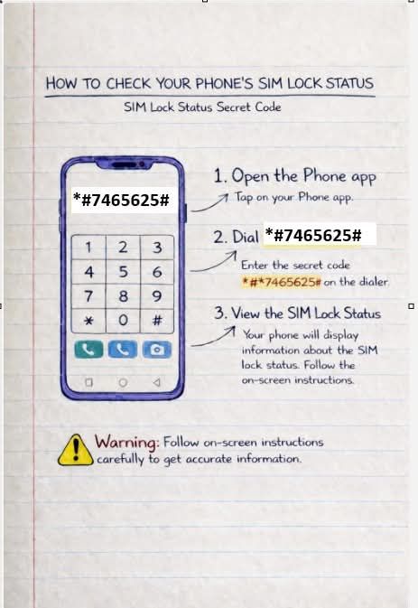 CyberBeast - How to check Sim Lock Status #AndroidTips | Facebook