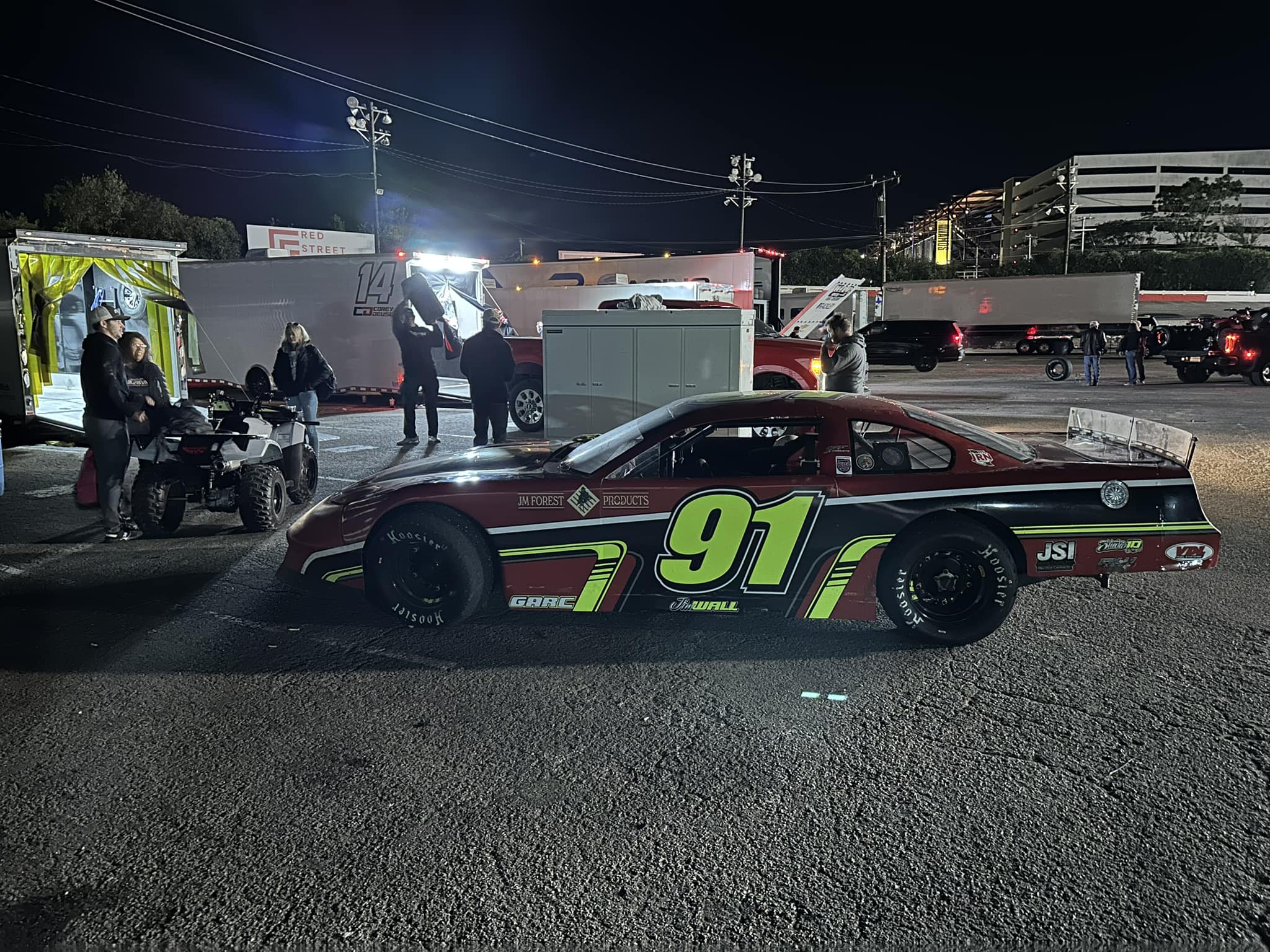 Jim Wall Racing - What a night! 10th to 3rd at Nashville... | Facebook