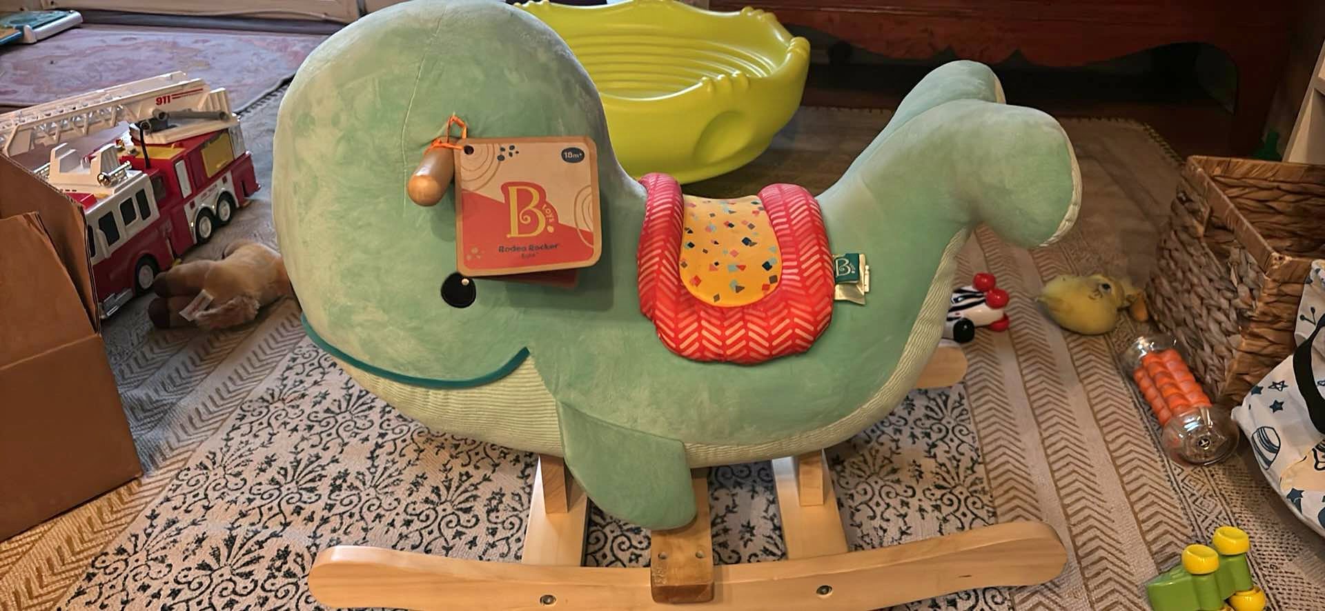 New B. toys Rodeo Rocker, Whale - Stuffed Animals & Plush Toys - Novato ...