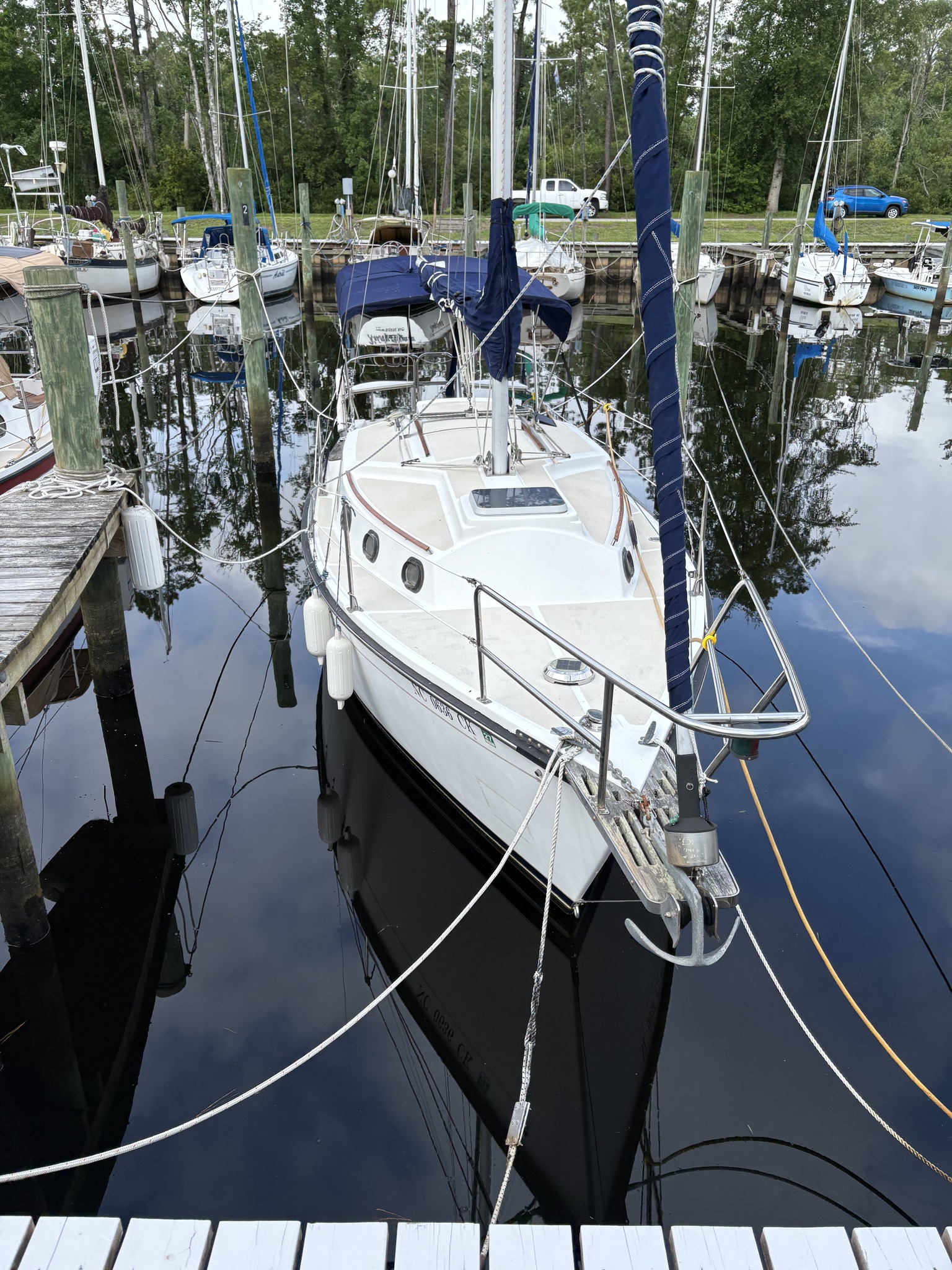 1995 Compac 25' sailboat - Boats - Sneads Ferry, North Carolina ...