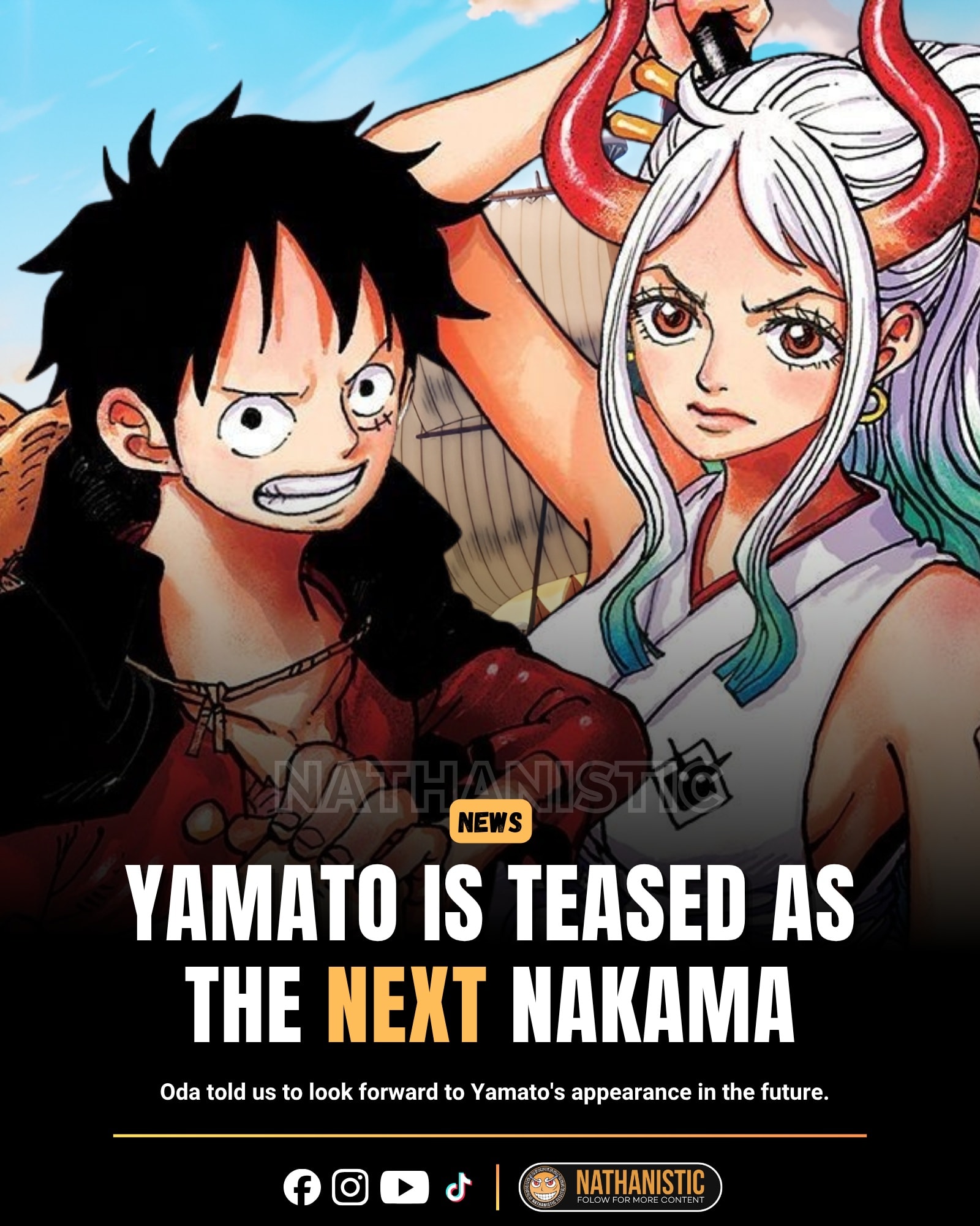 Nathanistic - Yamato is Teased as the Next Nakama Source: SBS Vol. 113 ...
