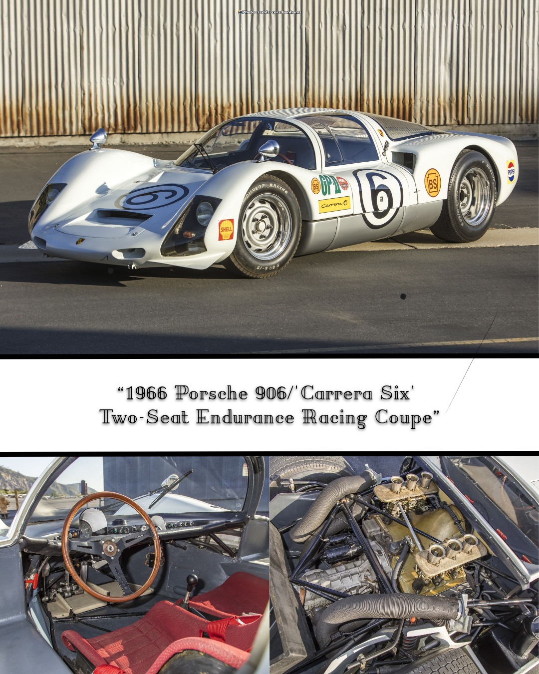 The Porsche 910 (Carrera 10) was the ultimate masterclass in