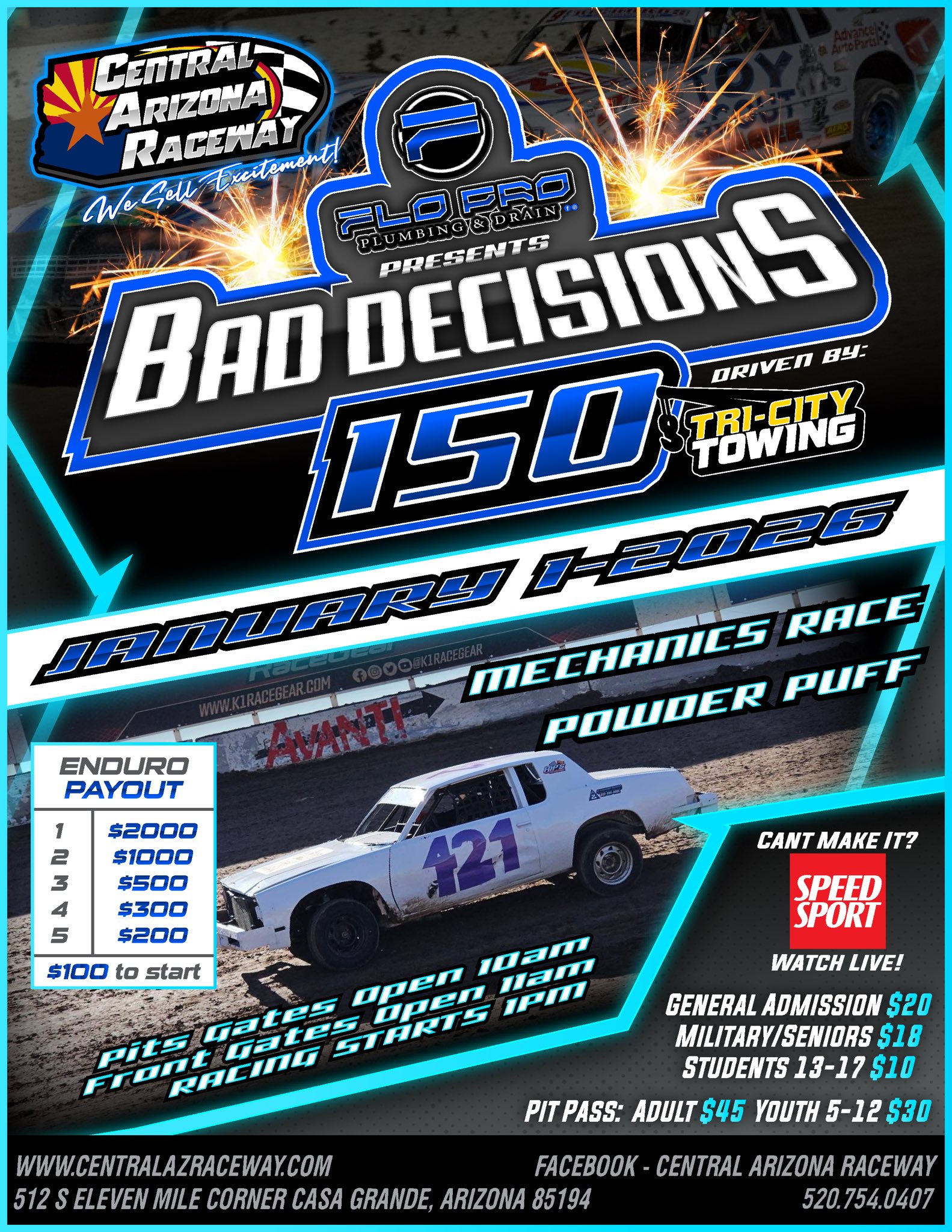 Central Arizona Raceway added a... - Central Arizona Raceway