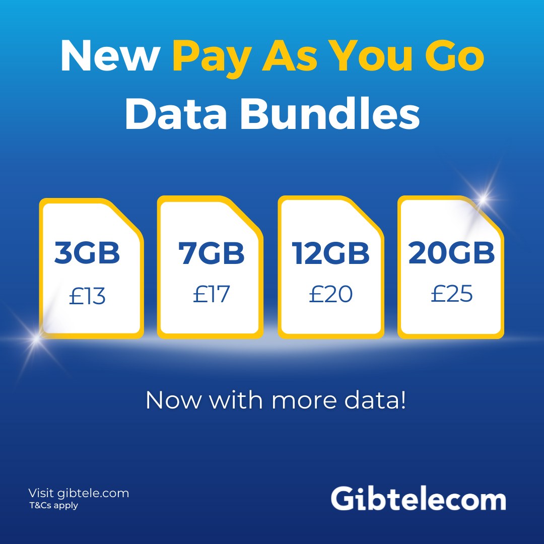 Gibtelecom - Do more with your data! Our new Pay As You Go... | Facebook