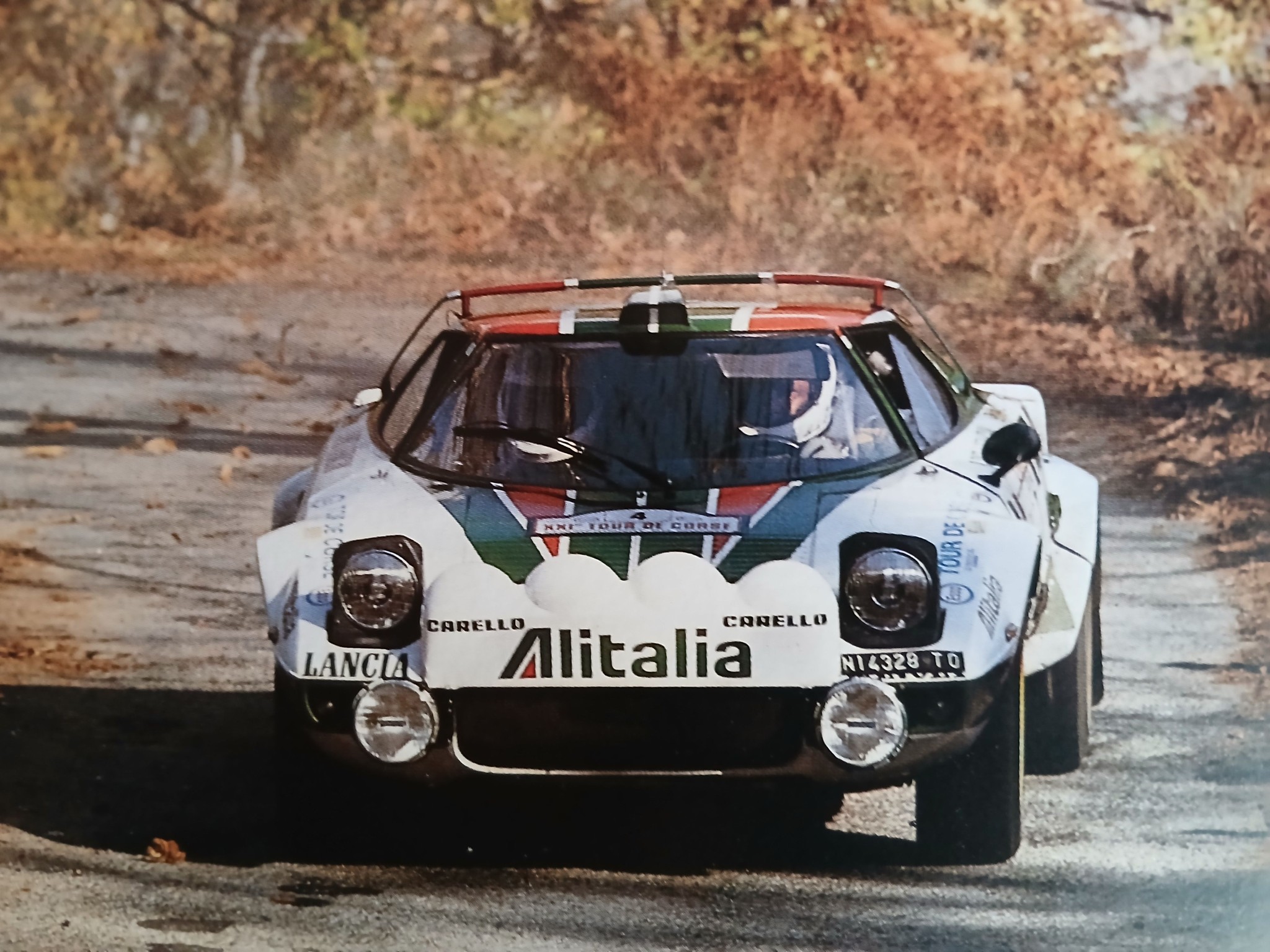 Adesivi Per Modellismo Lancia Stratos HF, Rally Tour De Corse 1977, Pilota R. Pinto, 2° Posto, Artigianali