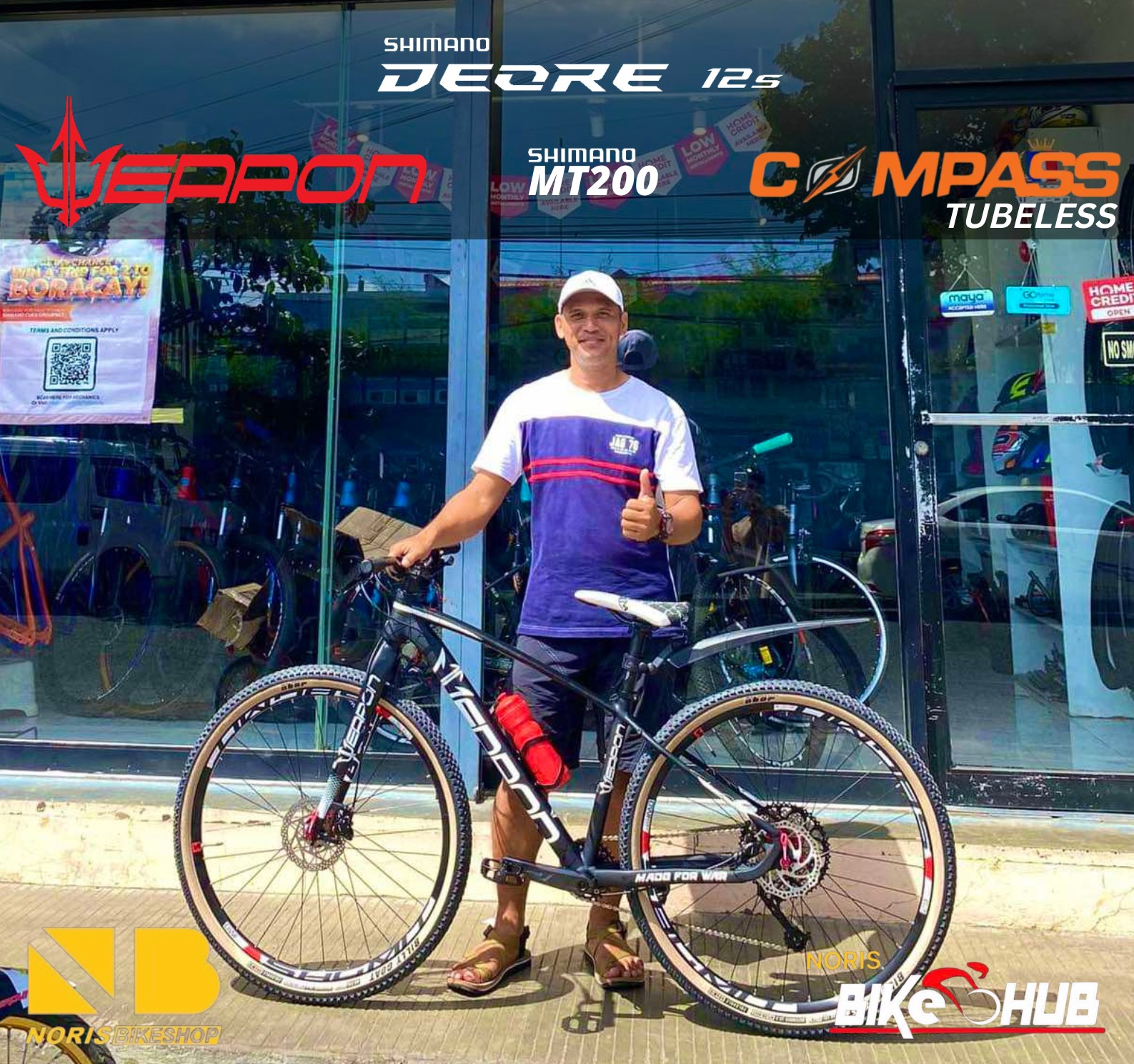 Noris - Thank you Sir Vicente for purchasing your custom built Weapon ...
