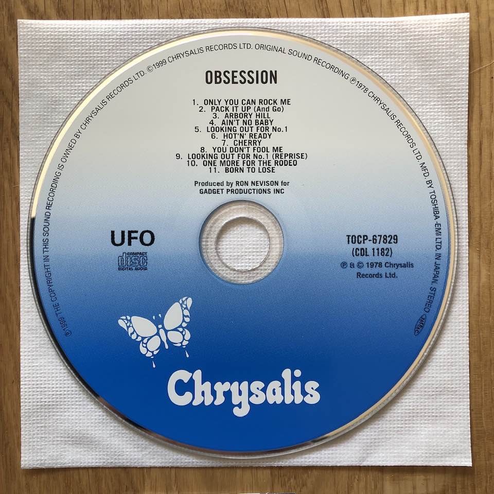 On June 7, 1978: UFO released the album Obsession