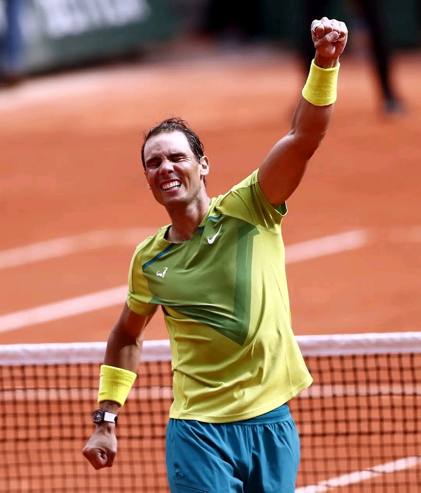 Rafa Nadal is ready for Roland Garros! VAMOS‼️