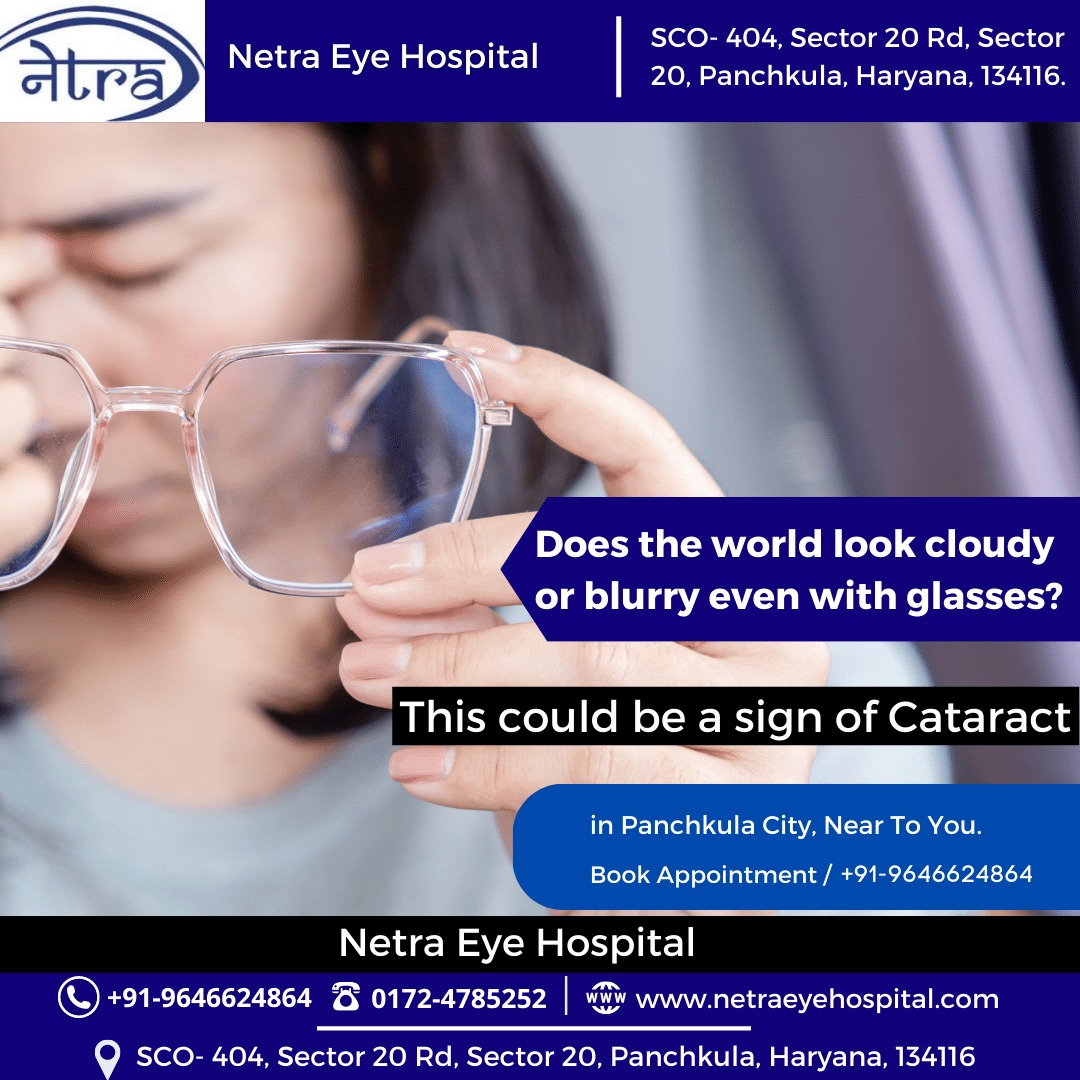 👁️ Say goodbye to cataracts at Netra... - Netra Eye Hospital
