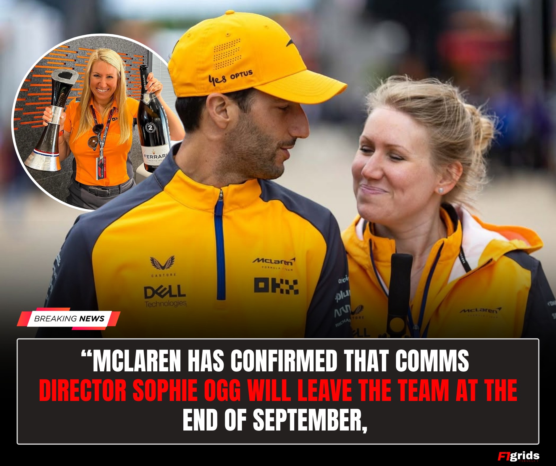 F1Grids - The team confirmed her decision was based on personal reasons ...
