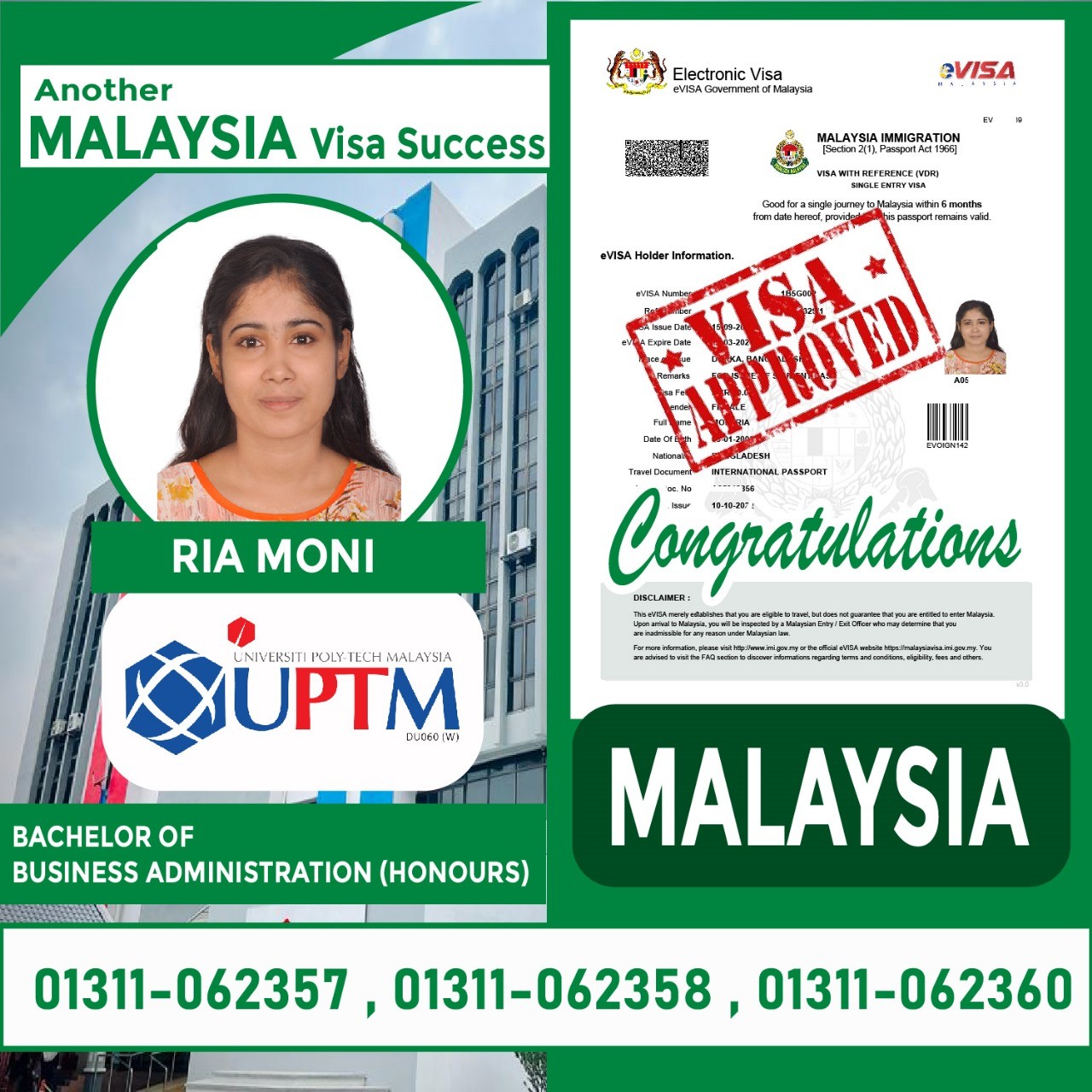 FH - 🎉 Congratulations to Ria Moni! 🎉 We are proud to share that our ...
