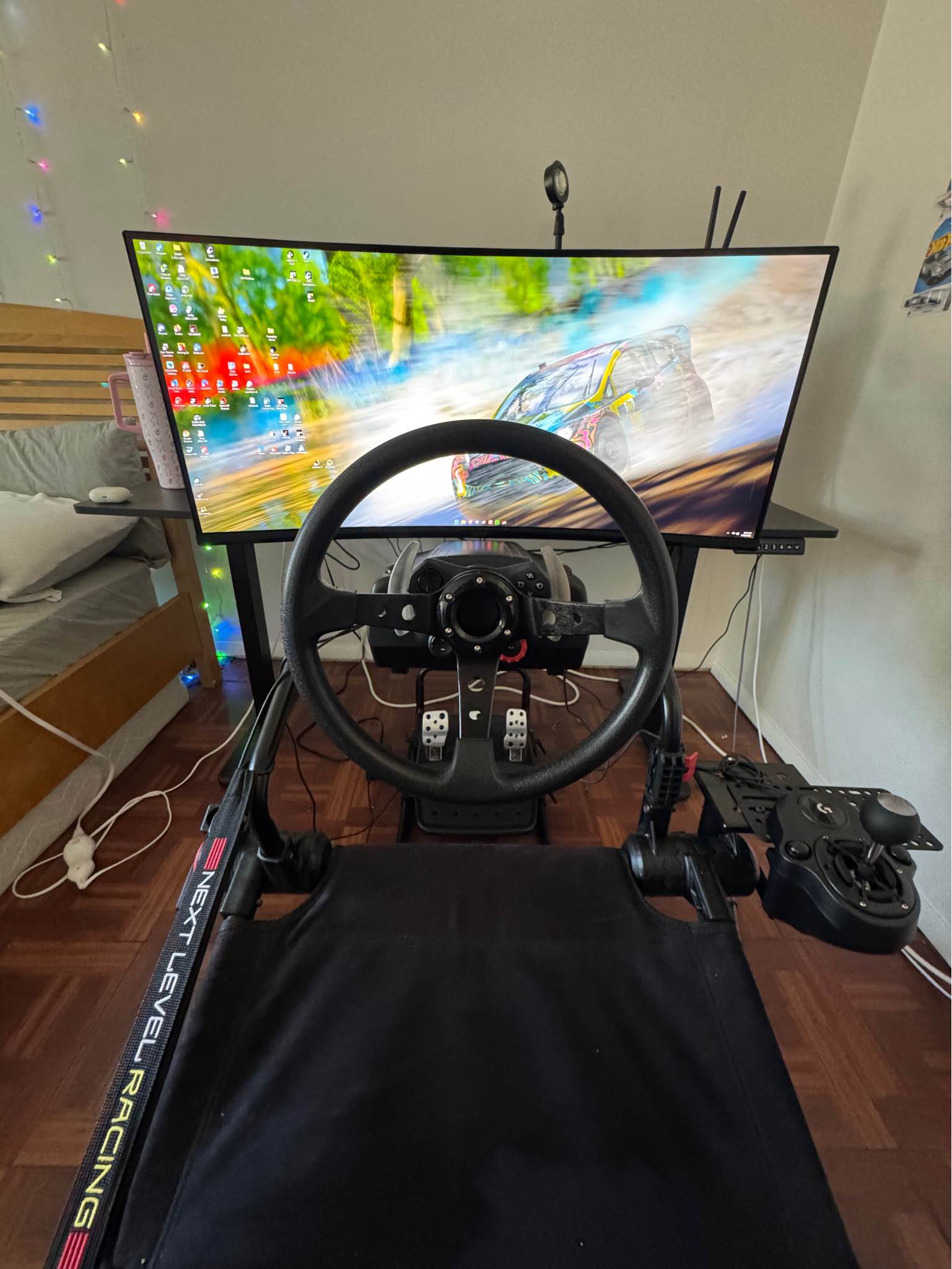 Foldable Racing Rig — Logitech G29 with mods + Handbreak - Controllers ...