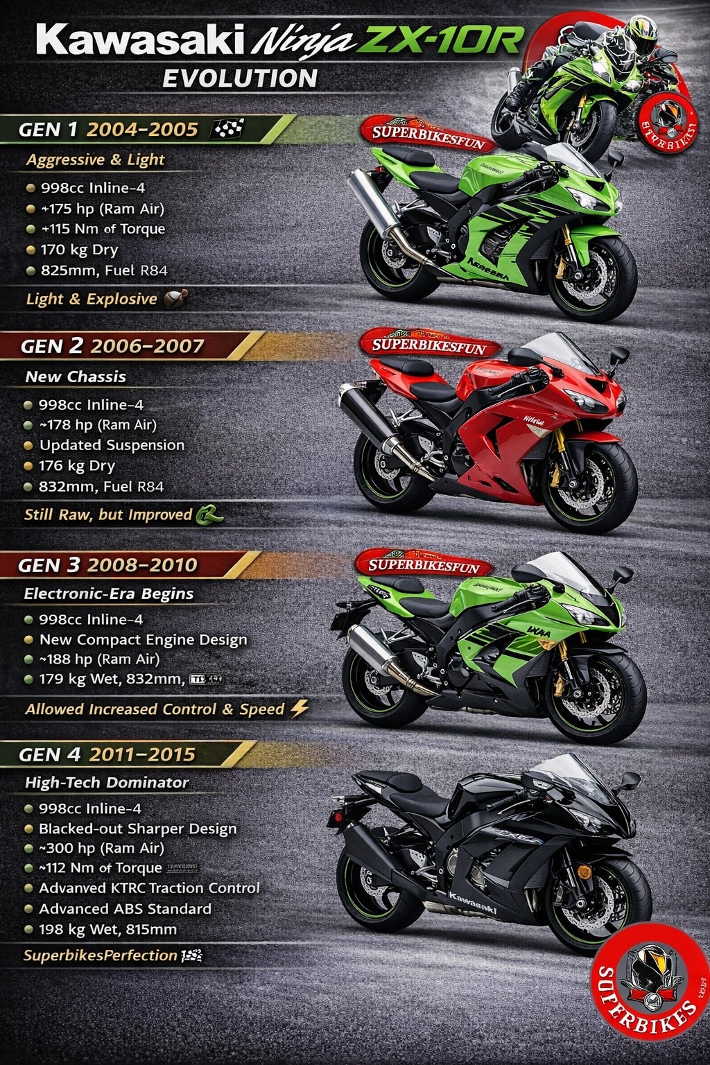 Kawasaki, then vs now :-)