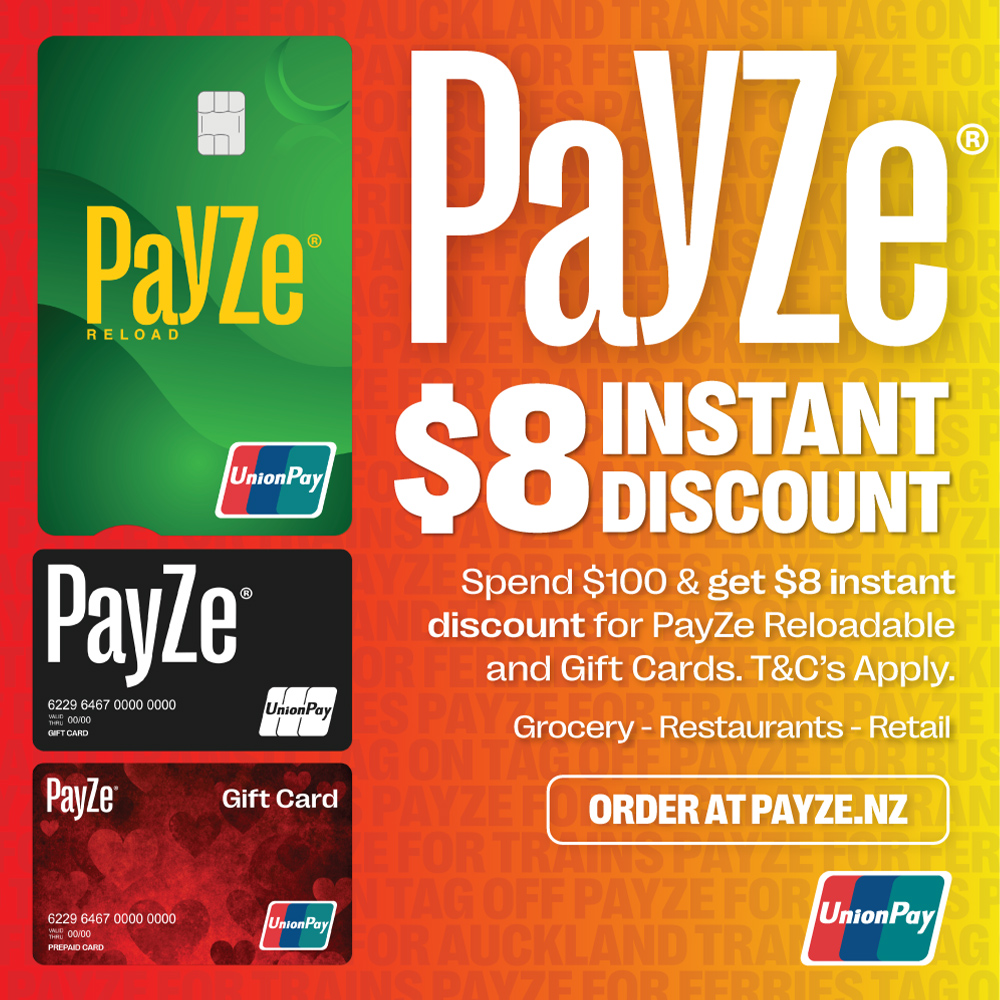 Payze NZ - 💥 $8 OFF your everyday shopping! Spend $100... | Facebook