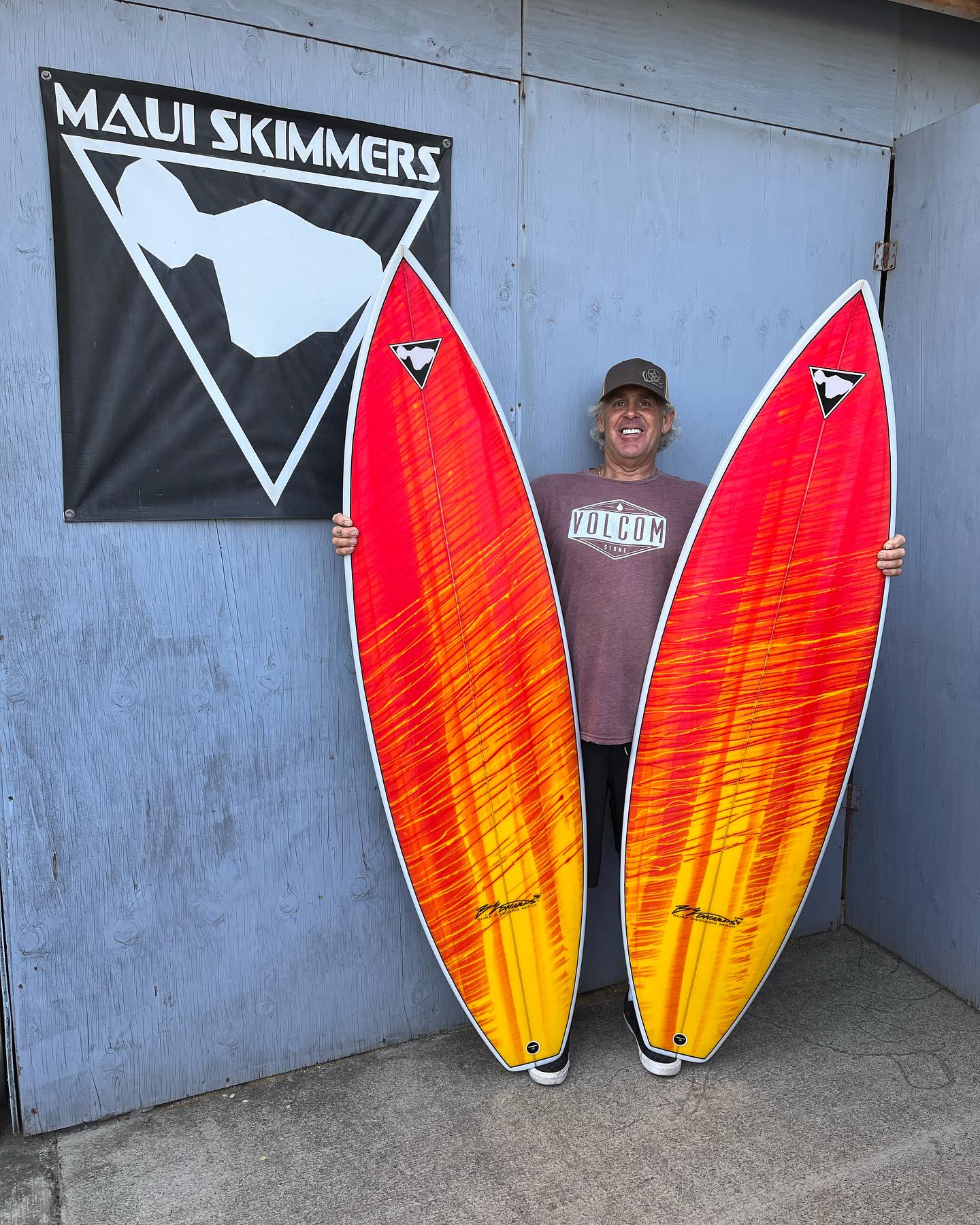 Jeff Timpone's handmade surfboards on Maui