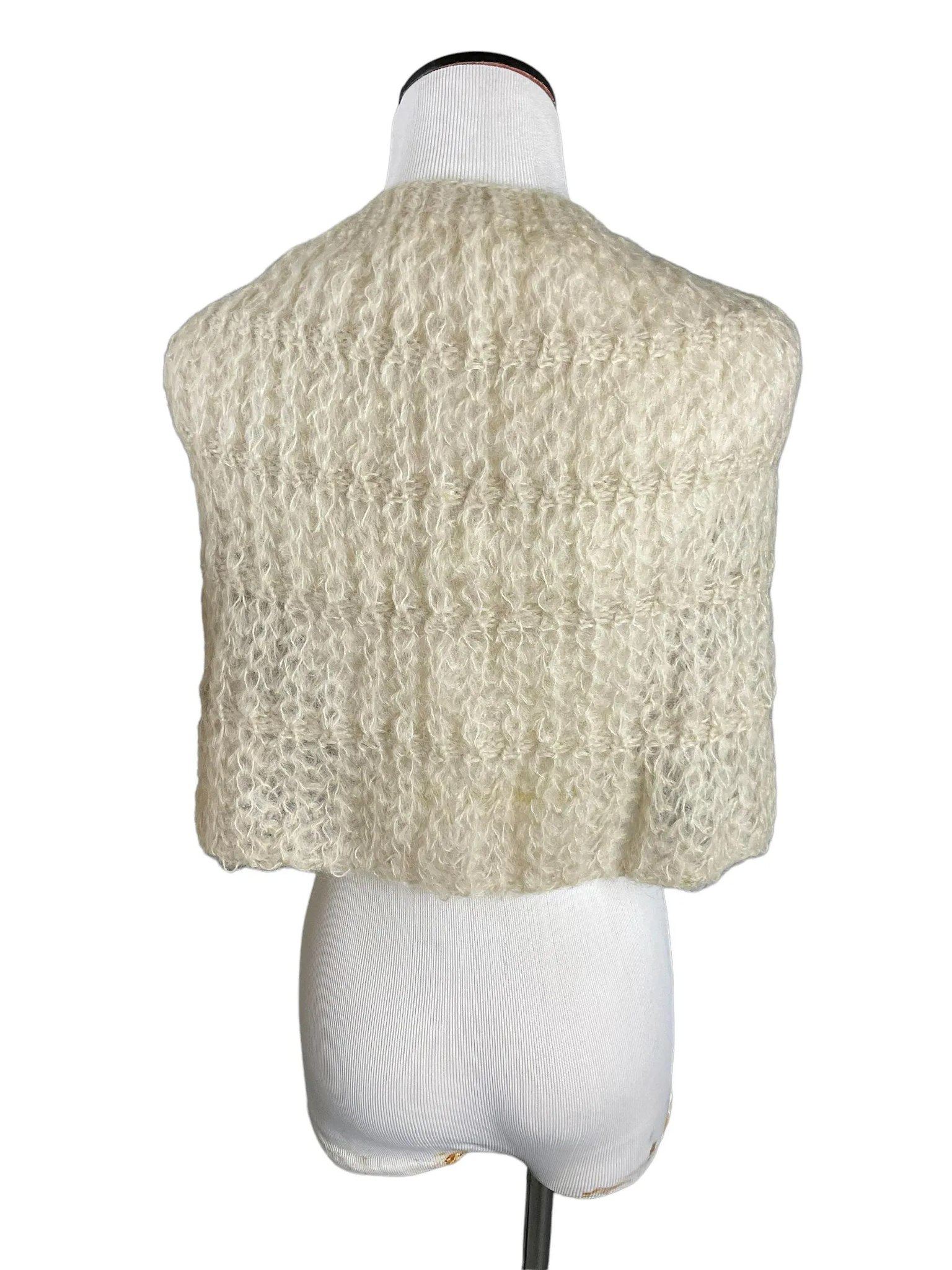 A knitted jerkin still popular into the 50s and 60s