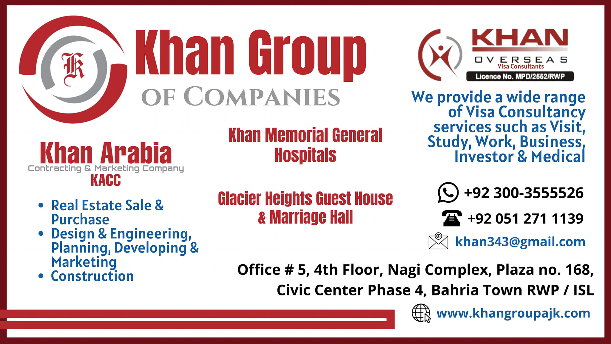 Khan overseas consultant | Rawalpindi
