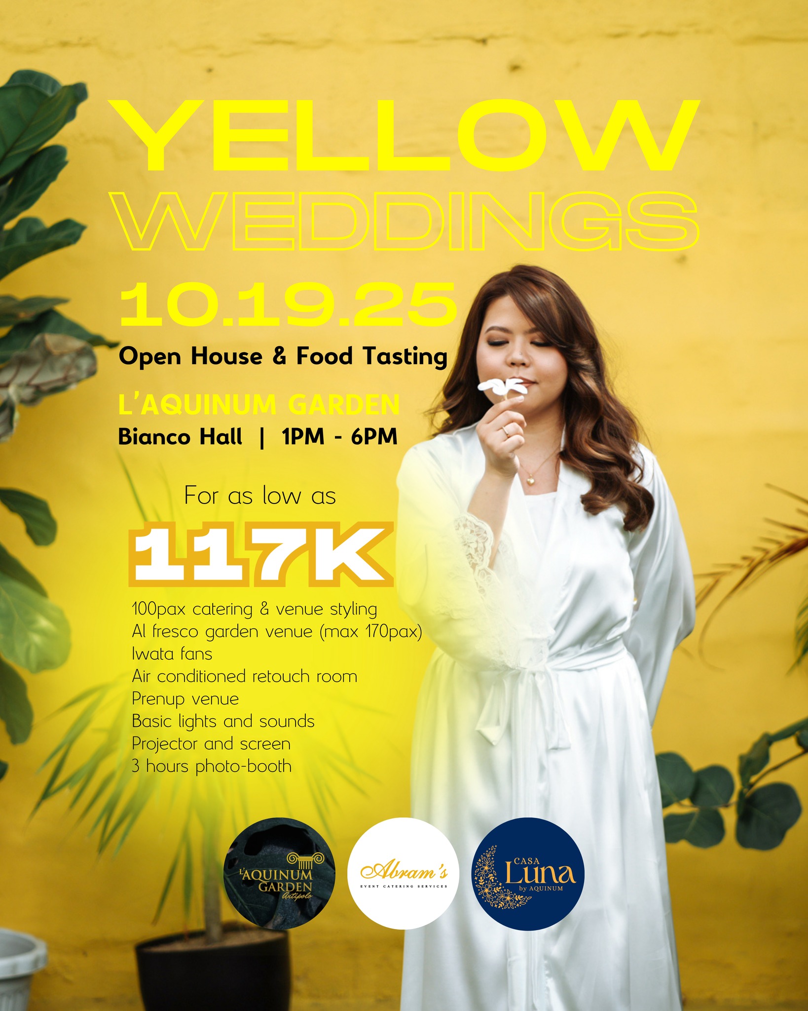 Abram’s - Here’s your sign to say “I do” the yellow way! 💛 Experience ...