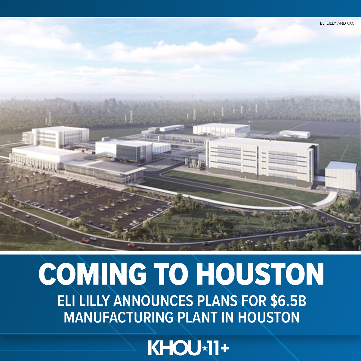 It was a big announcement from a major pharmaceutical company. What it means for Houston: https://www.khou.com/article/money/business/houston-business-journal/eli-lilly-houston/285-589a0c17-967b-40e0-84fe-409908c27744