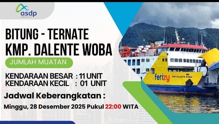 INFORMASI JADWAL KAPAL FERRY BITUNG TERNATE | Facebook