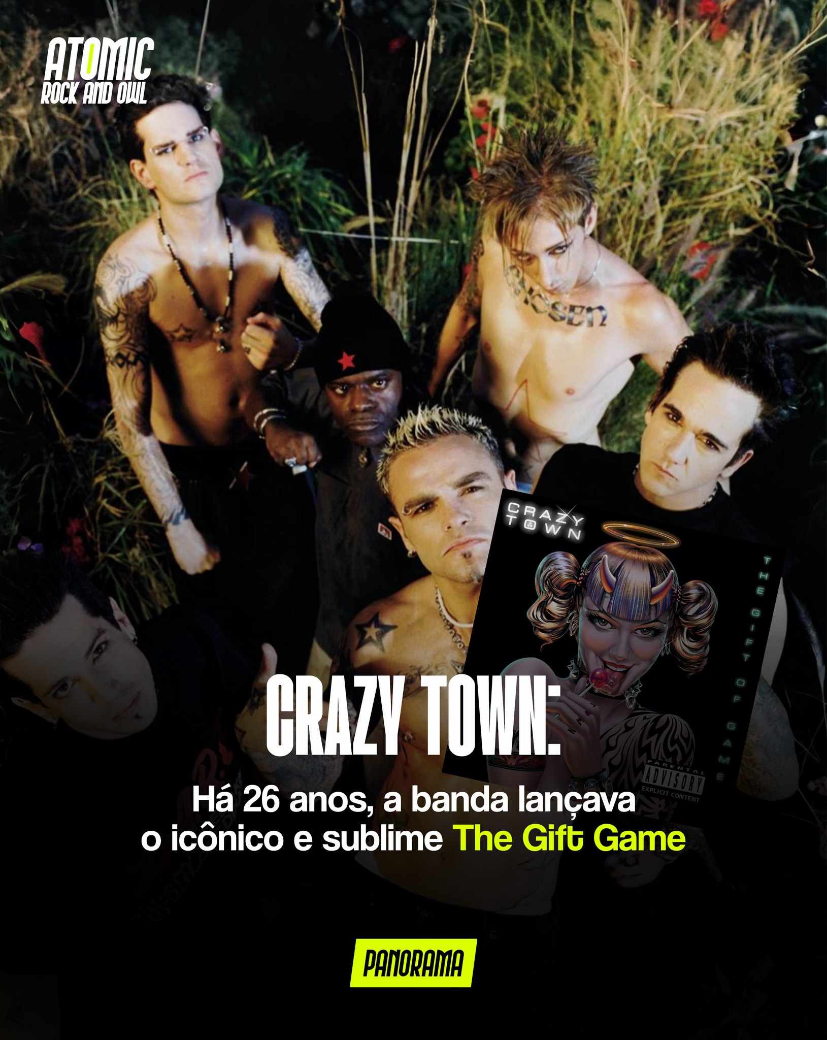 Crazy Town e os 26 Anos de The Gift of Game: o nascimento do caos