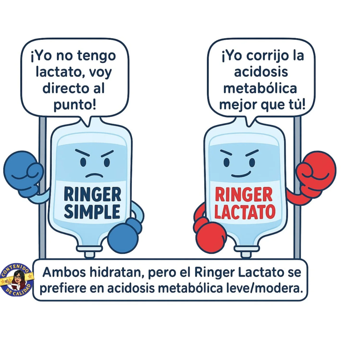 Centro - Diferencias entre Ringer Simple y Ringer Lactato Ringer simple ...