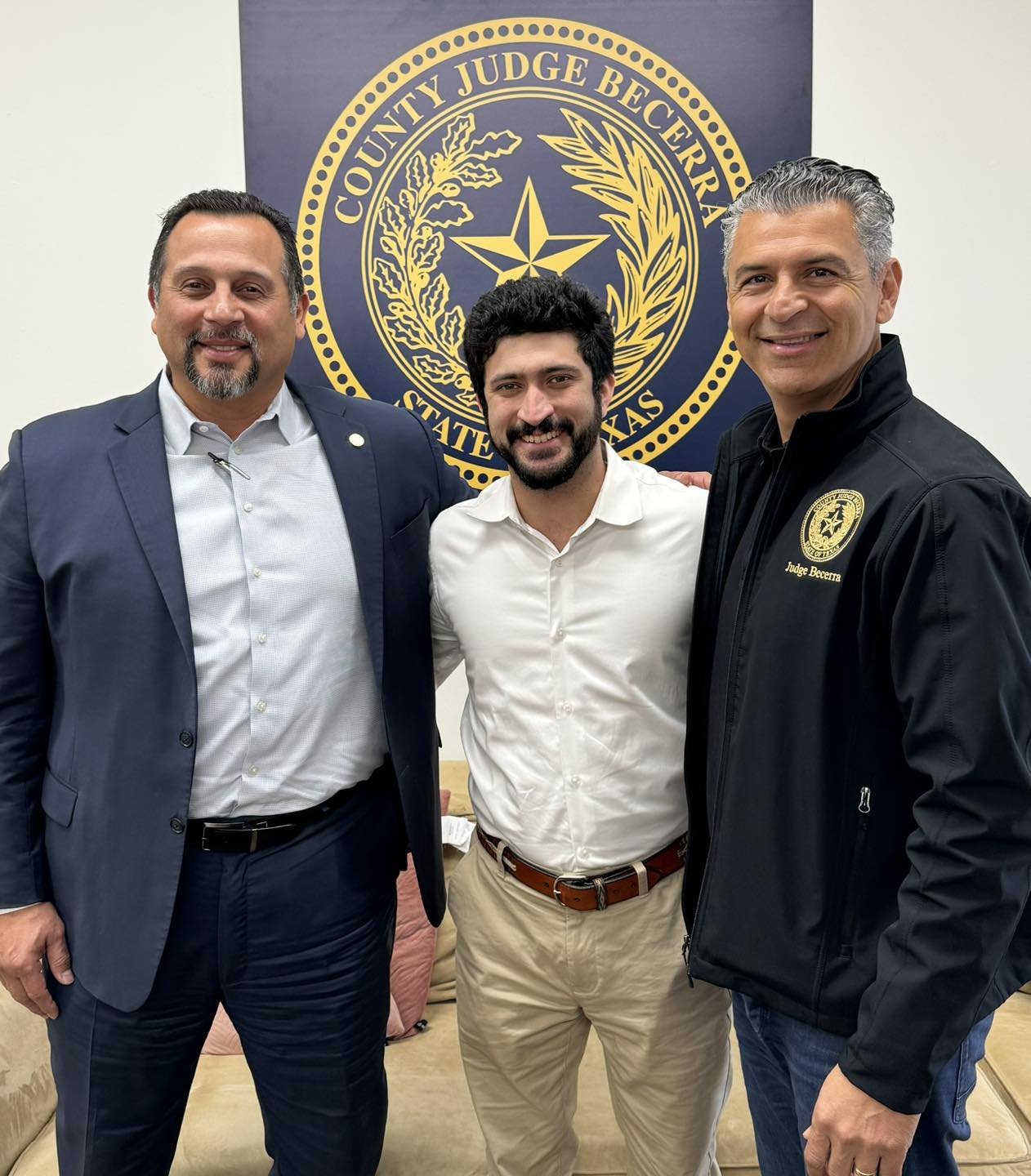 Hays County Judge meets with Congressman Greg Casar