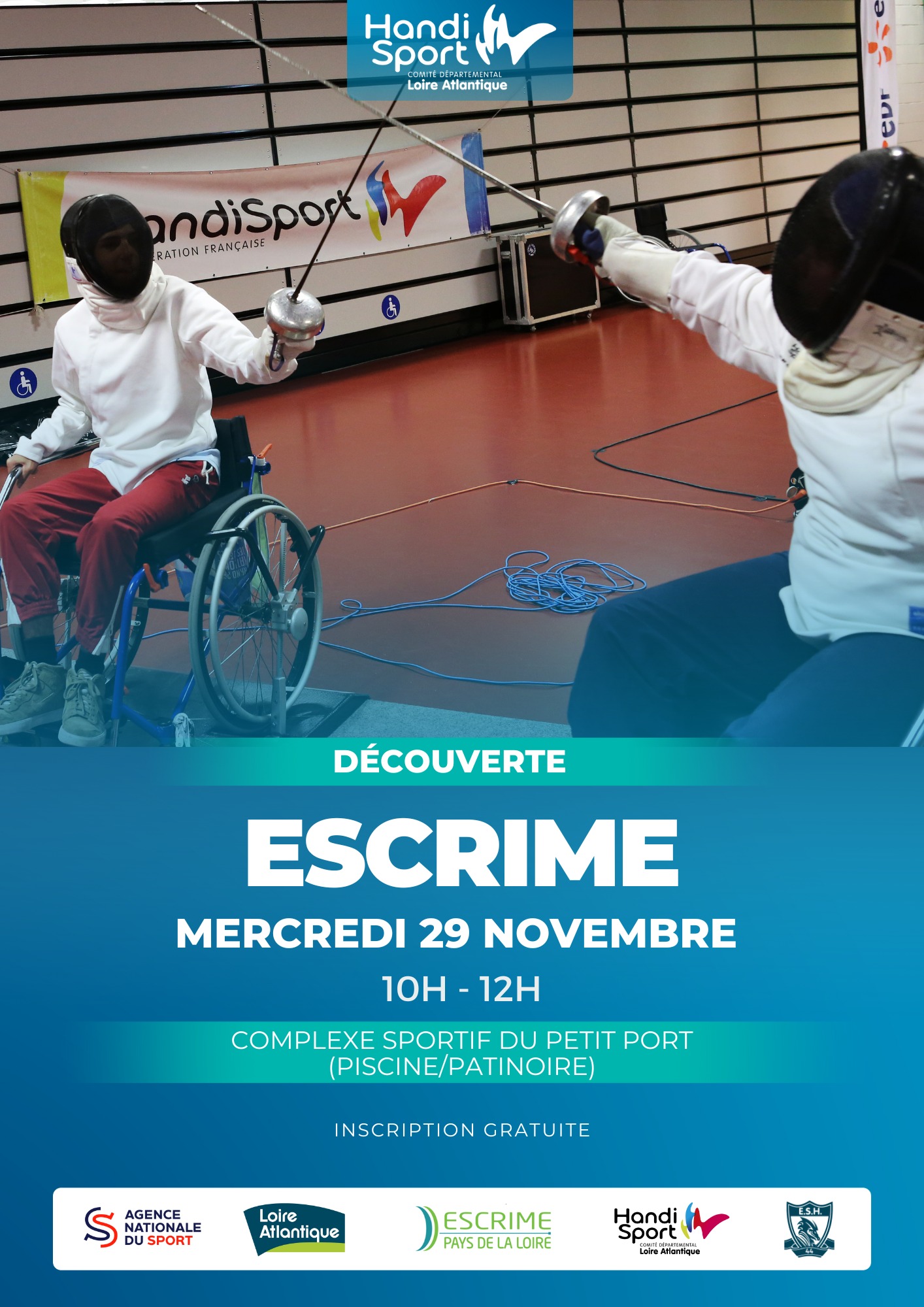 🔎 JOURNEE DECOUVERTE... - Comité Handisport Loire Atlantique | Facebook