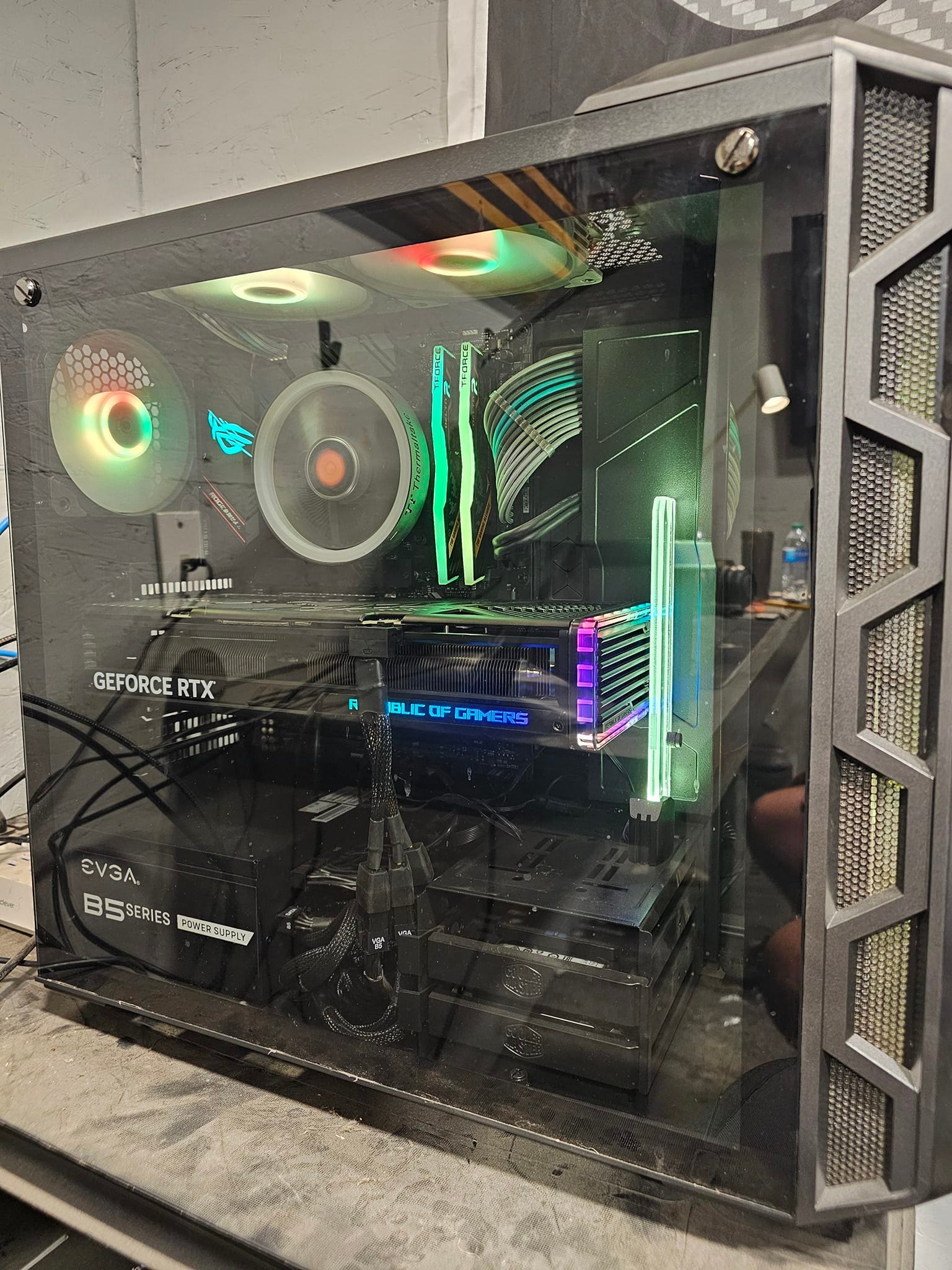 Is Intel i7-7700K and Strix Z270F motherboard holding back NVIDIA