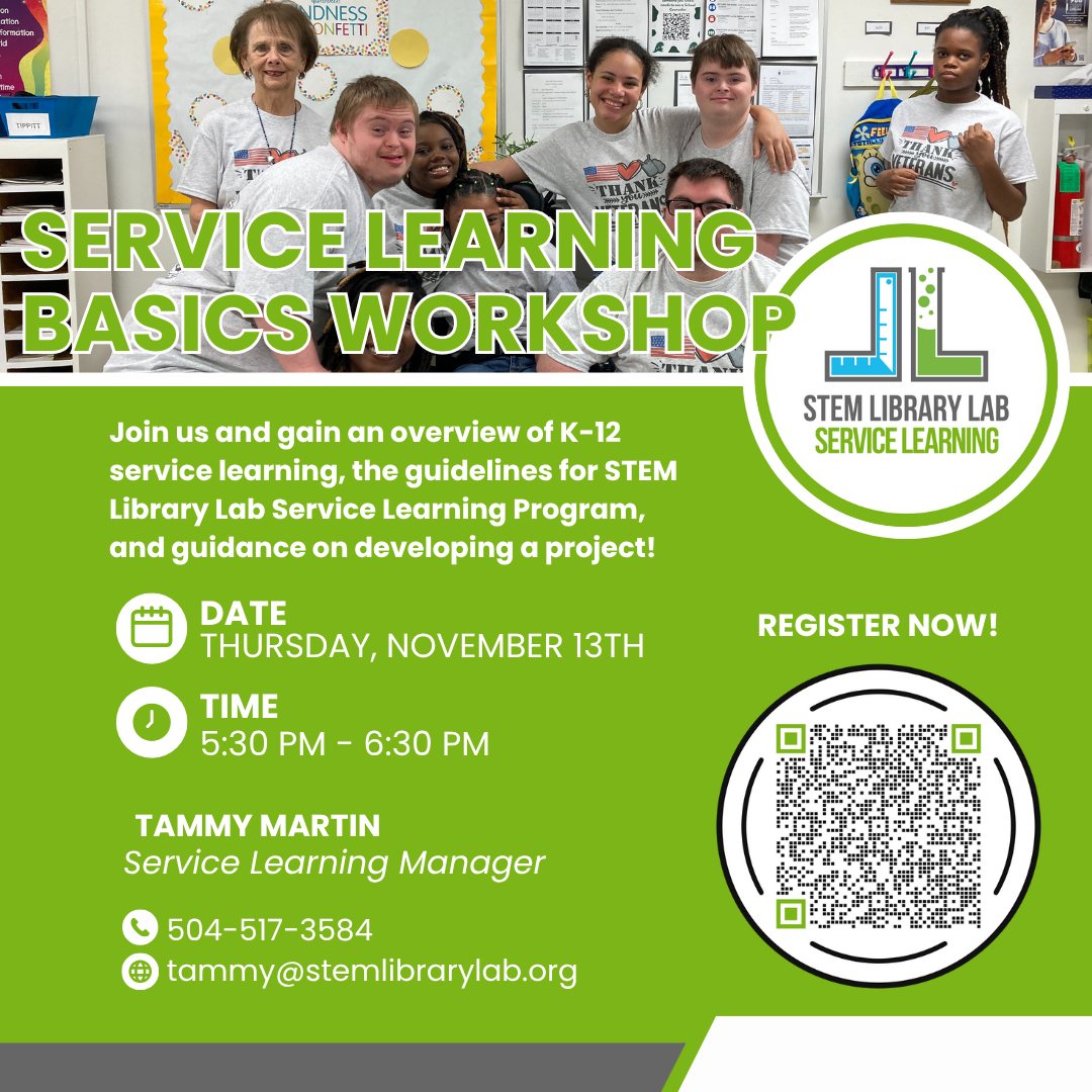 STEM - Ready to bring Service Learning into your classroom? 🌟 Join us ...