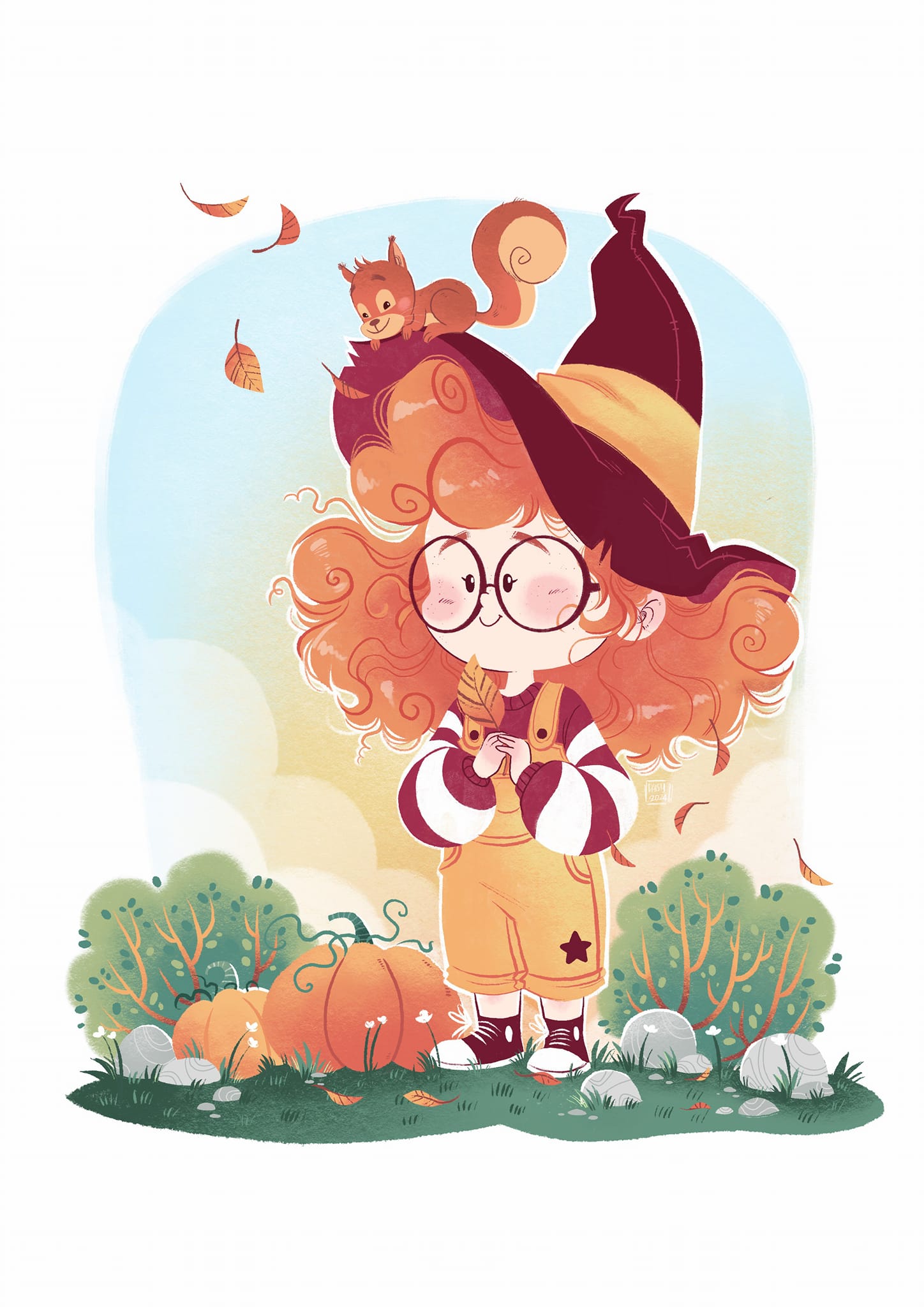 Awaiting autumn with latest illustration