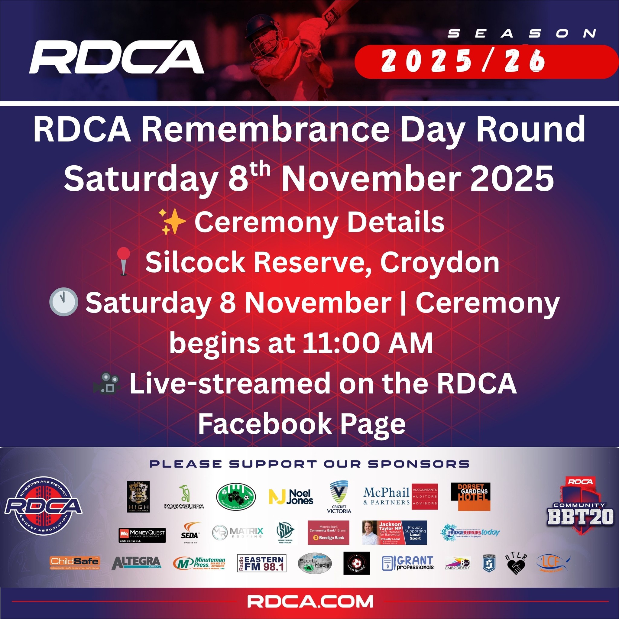 Ringwood - 🌺 Honour Their Memory. Tell Their Story. 🌺 The RDCA is proud ...