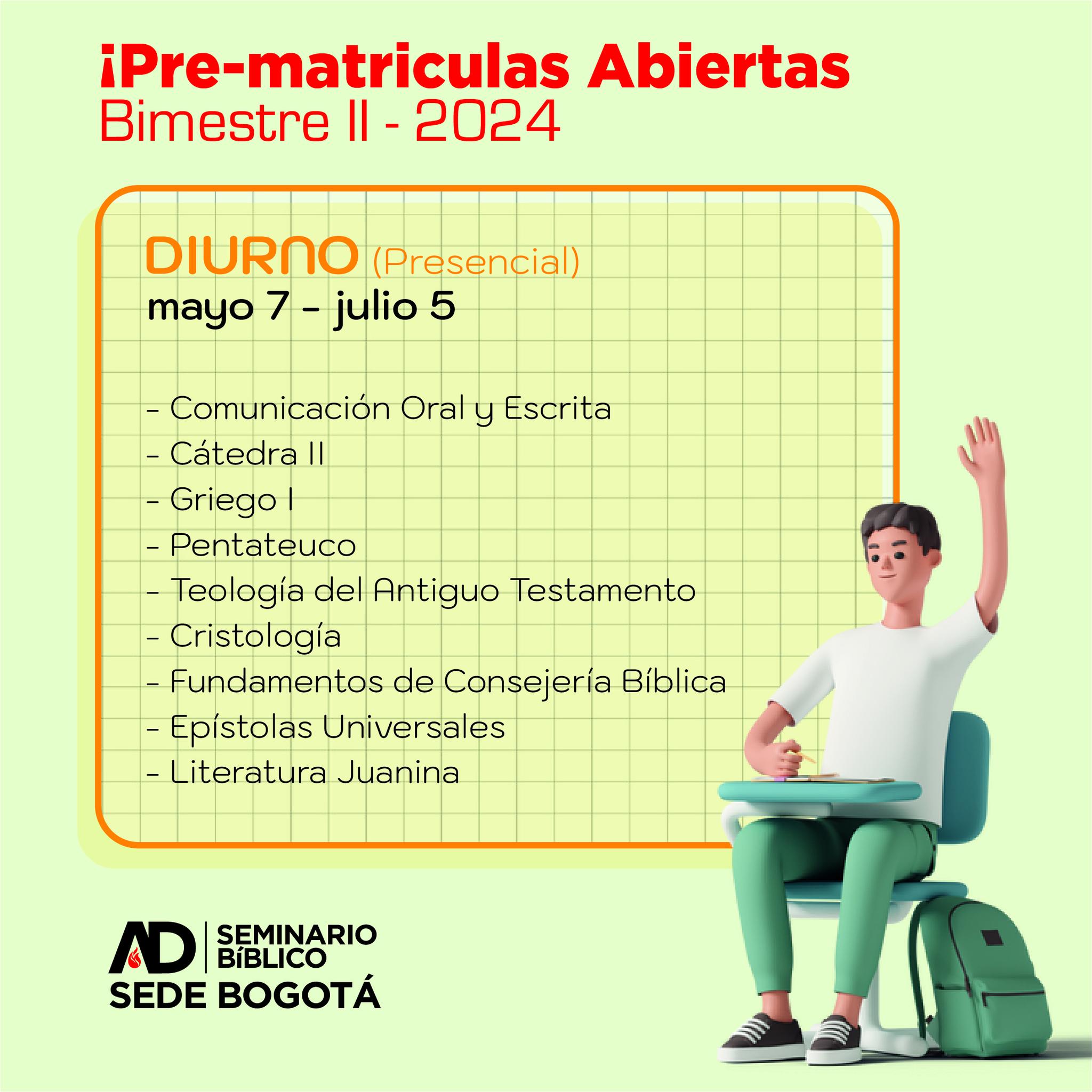Seminario Bíblico Asambleas de Dios - Bogotá | Bogotá