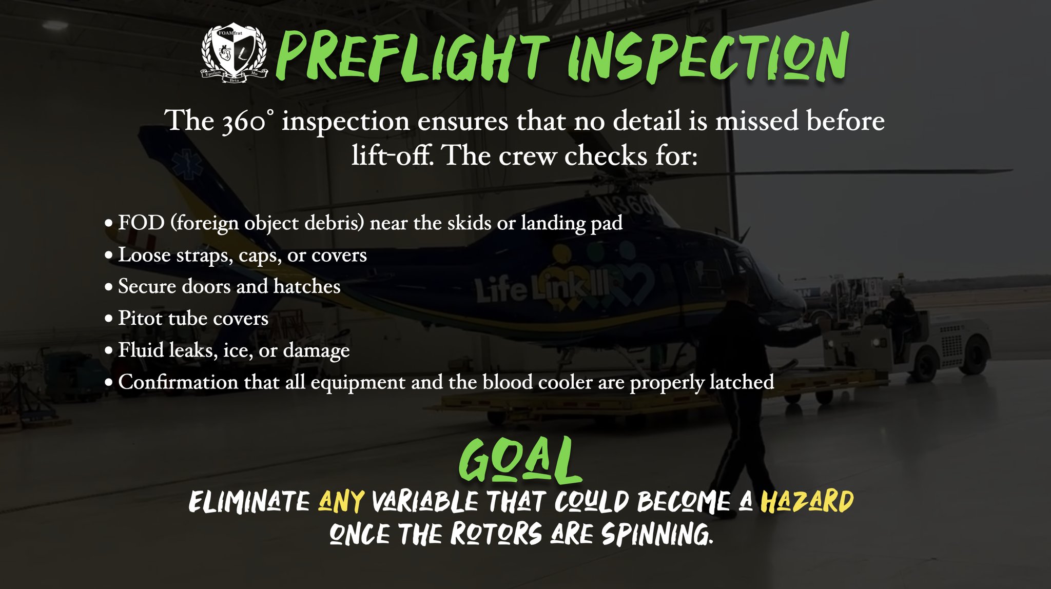 FOAMfrat - Checklists are integral to both operational... | Facebook