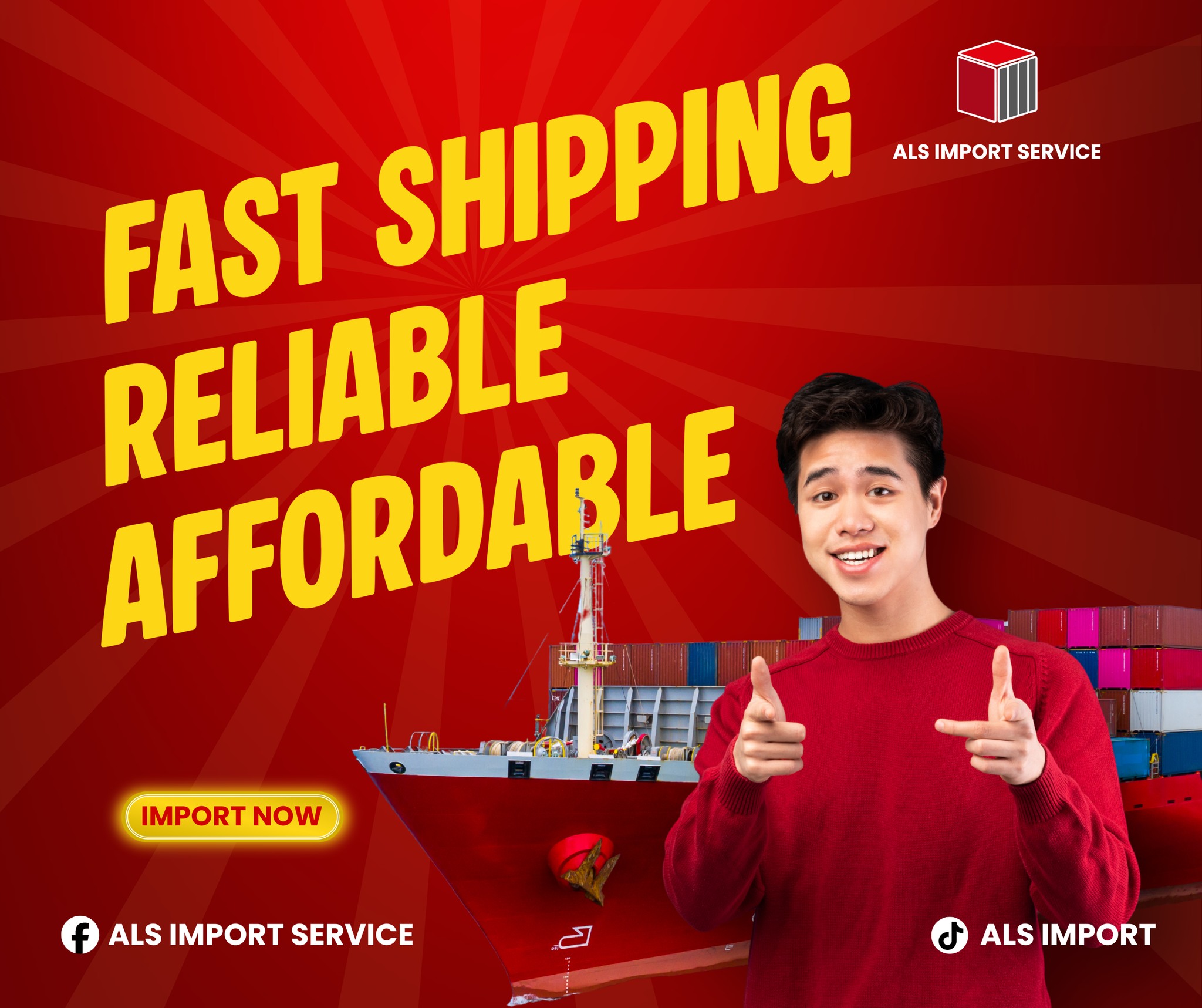 ALS - Need a FORWARDER? We're Fast, Reliable, and Affordable! Start ...