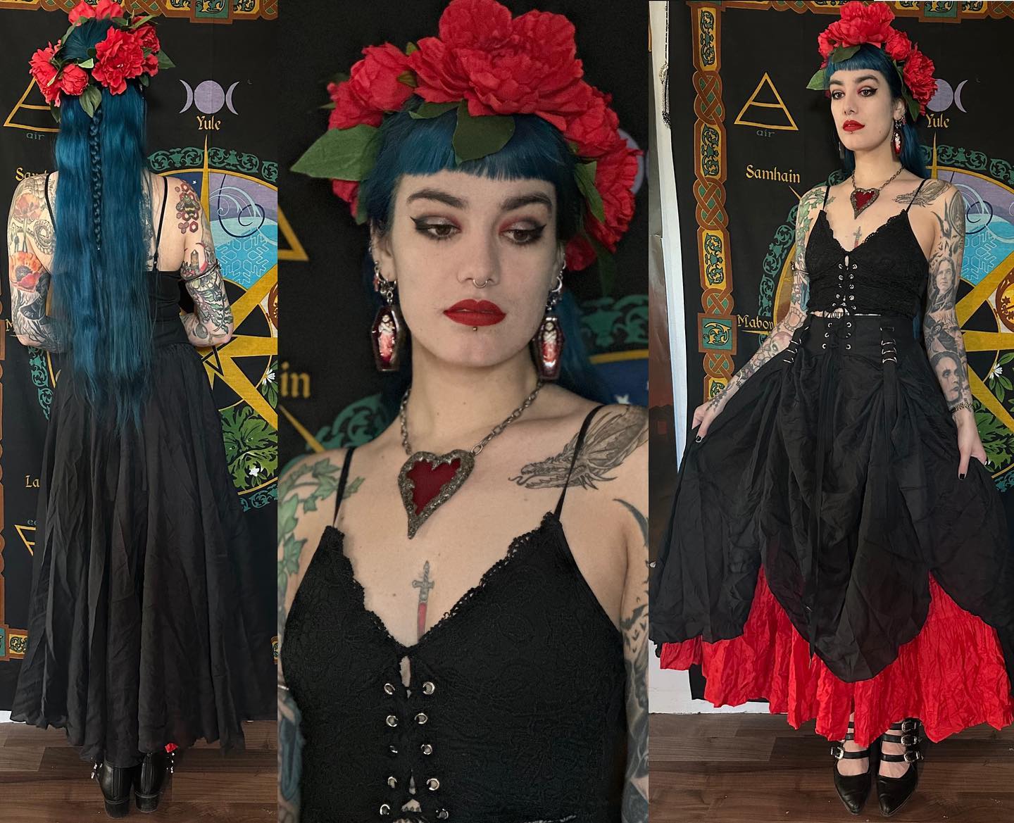 party like tomorrow is the end of the world Wearing: Vintage Lip 