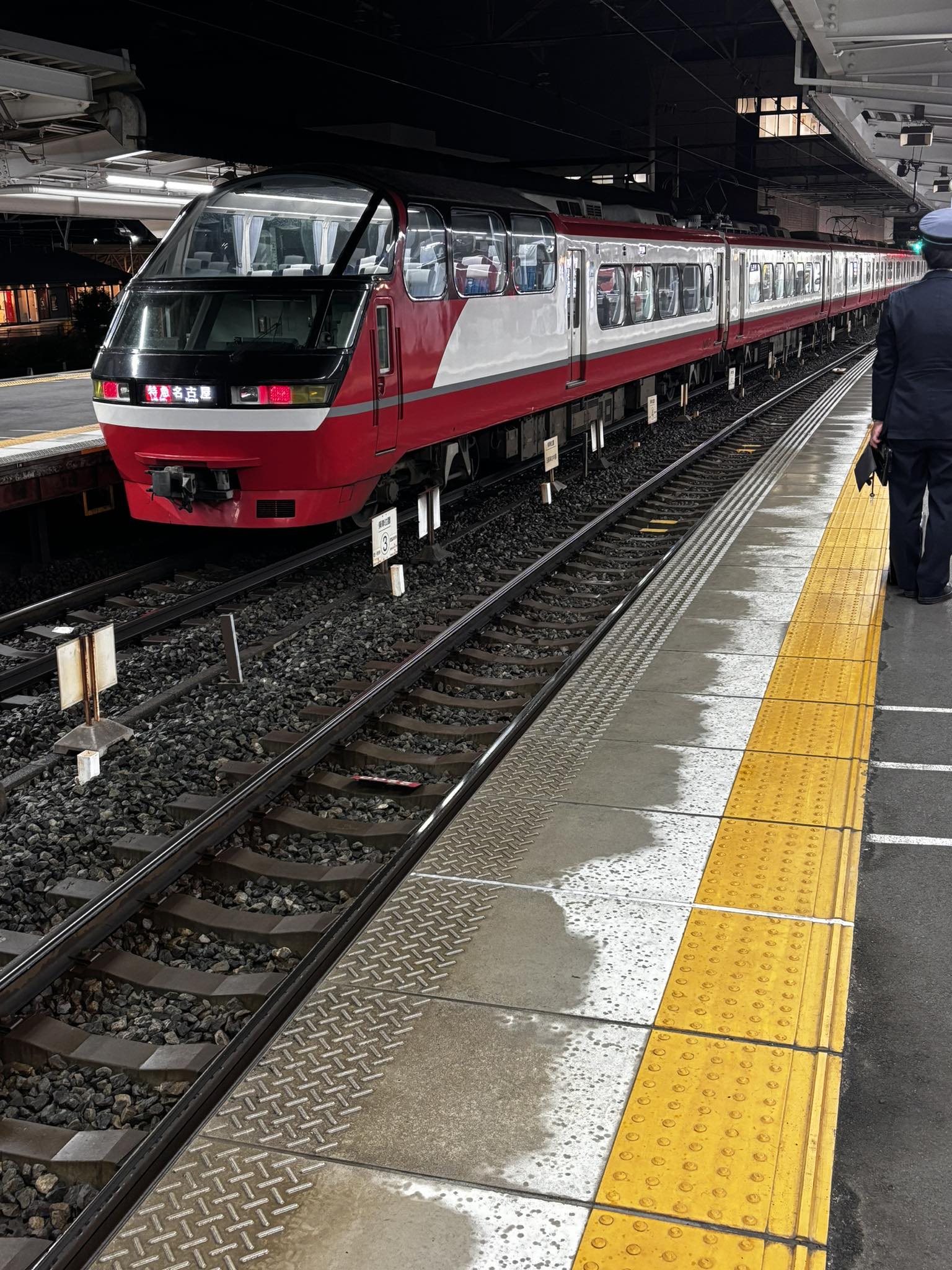 名鉄1200系(パノラマスーパー)には、A編成とB編成があり、見た目では