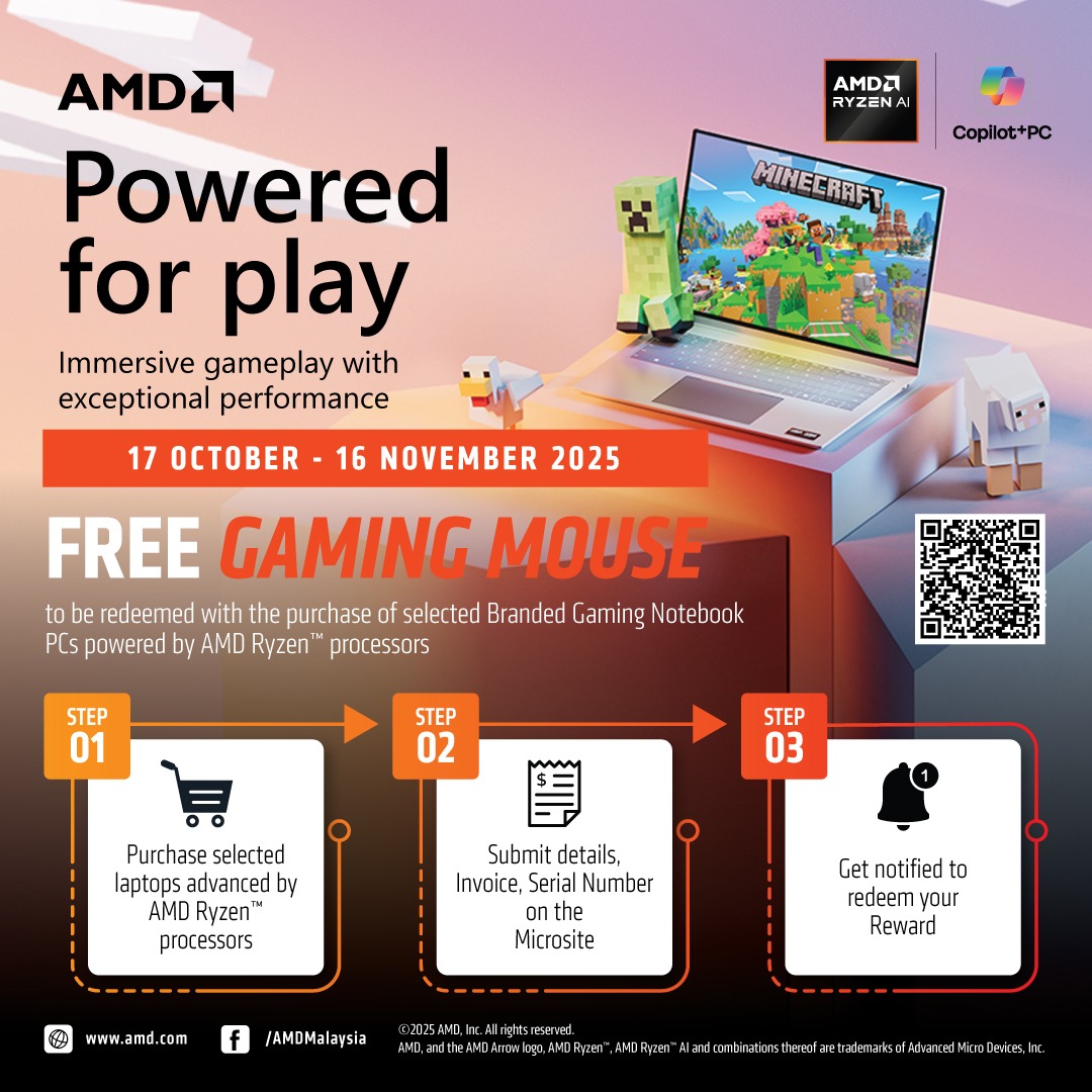 QSD - Level up your game with AMD Ryzen™. From 17th October – 16th ...