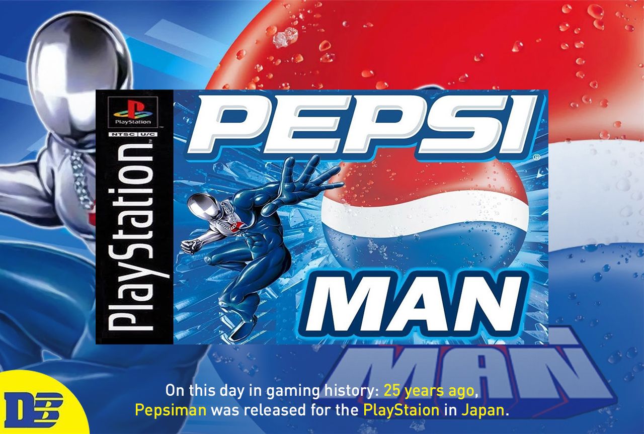 Pepsi Man #videogames #gamer #nostalgia #playstation #pepsiman