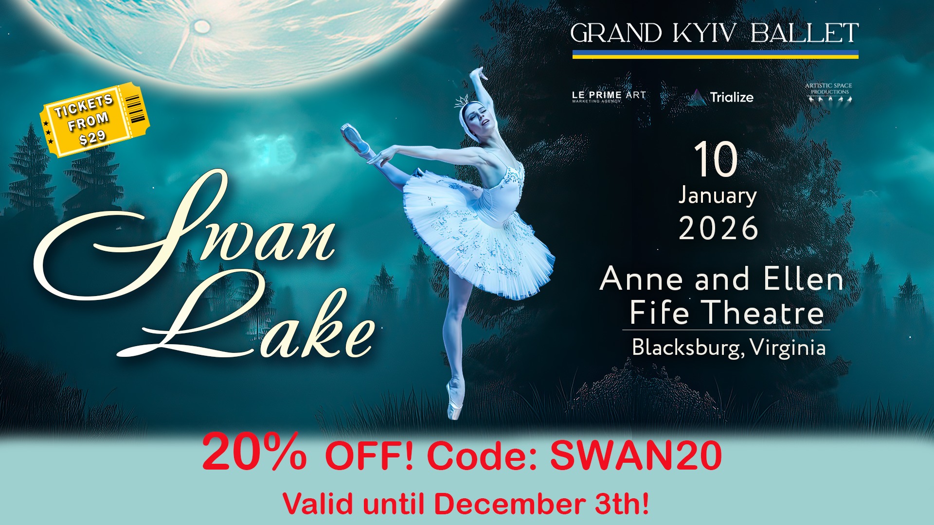 Swan Lake | Blacksburg | Jan 10, 2026