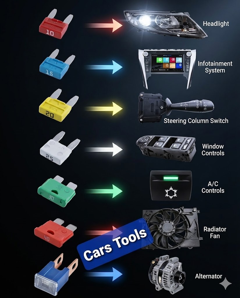 Cars - 🔍 Decode Your Car’s Fuse Box Like a Pro! 🔍 Ever looked at those ...