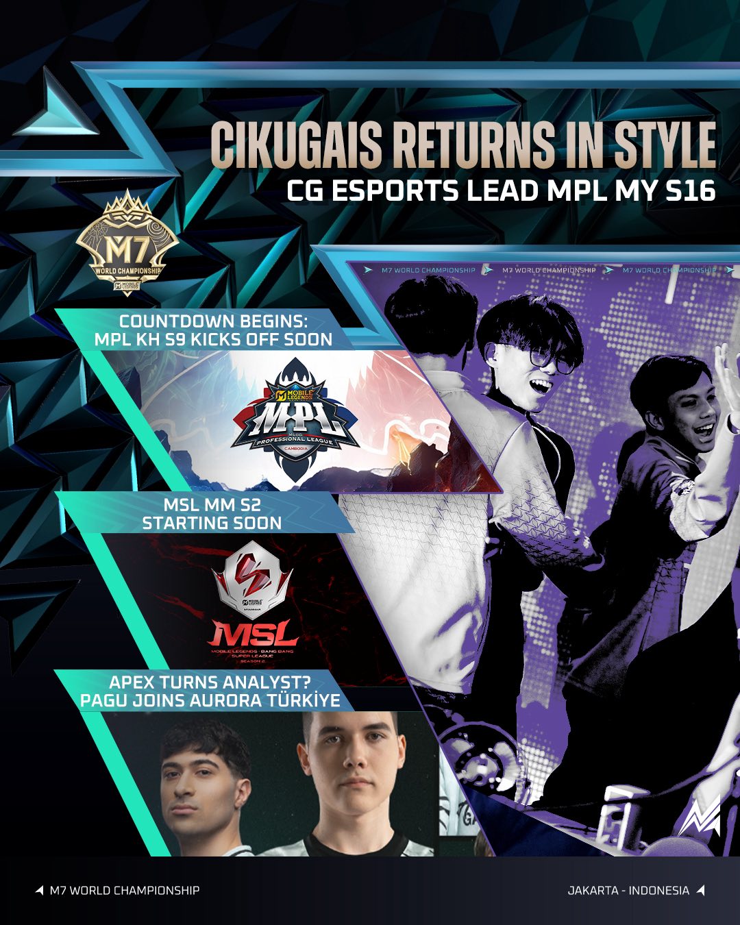 🔥 MLBB Weekly Magazine🔥 Cikugais... - Mobile Legends Esports | Facebook